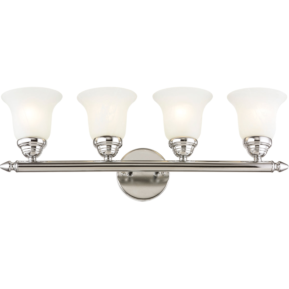 Neptune 4 Light 24 inch Polished Chrome Bath Vanity Wall Light