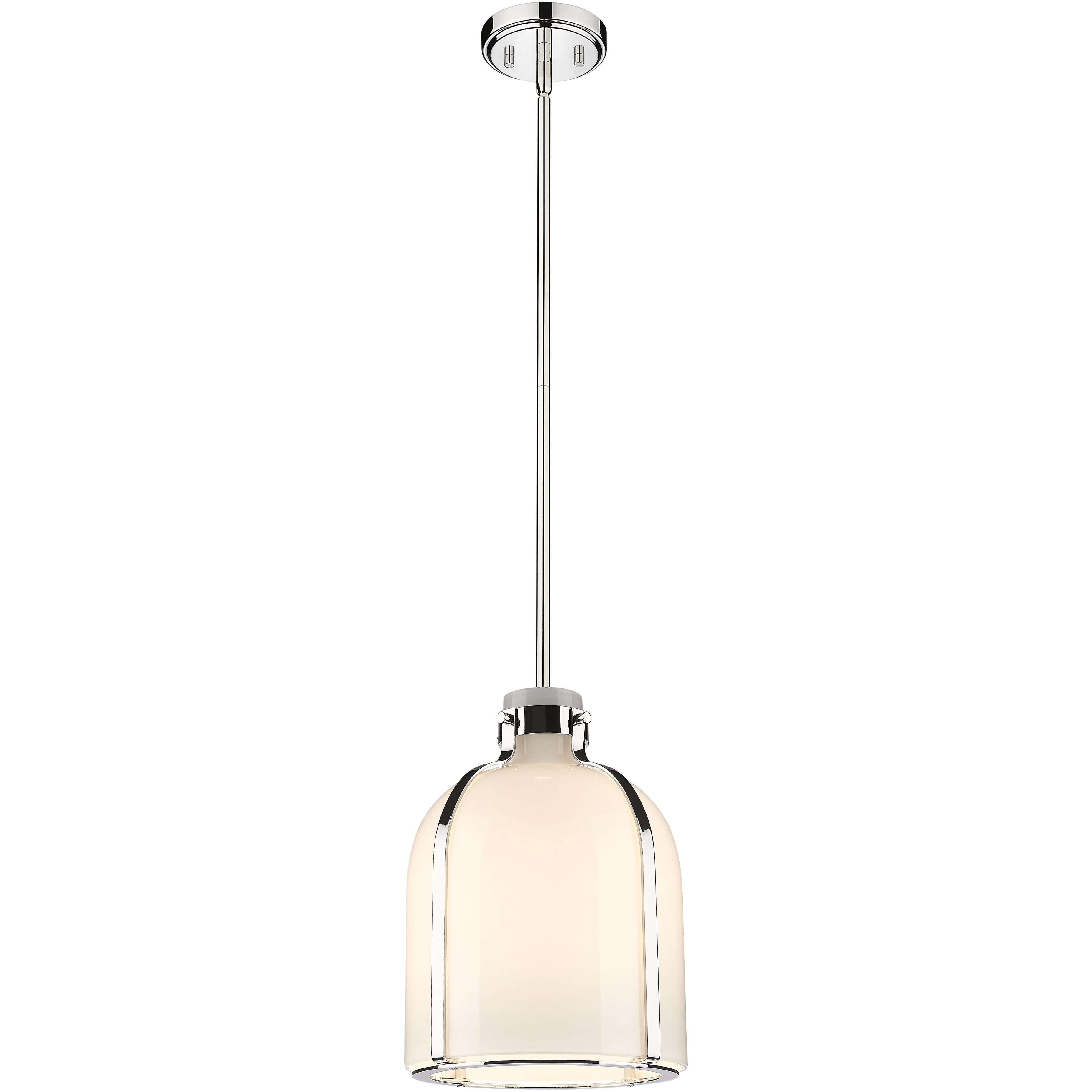 Pearson 1 Light 9.75 inch Polished Nickel Pendant Ceiling Light