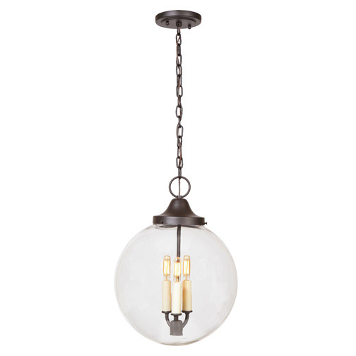 Boston 3 Light 13 inch Polished Nickel Pendant Ceiling Light