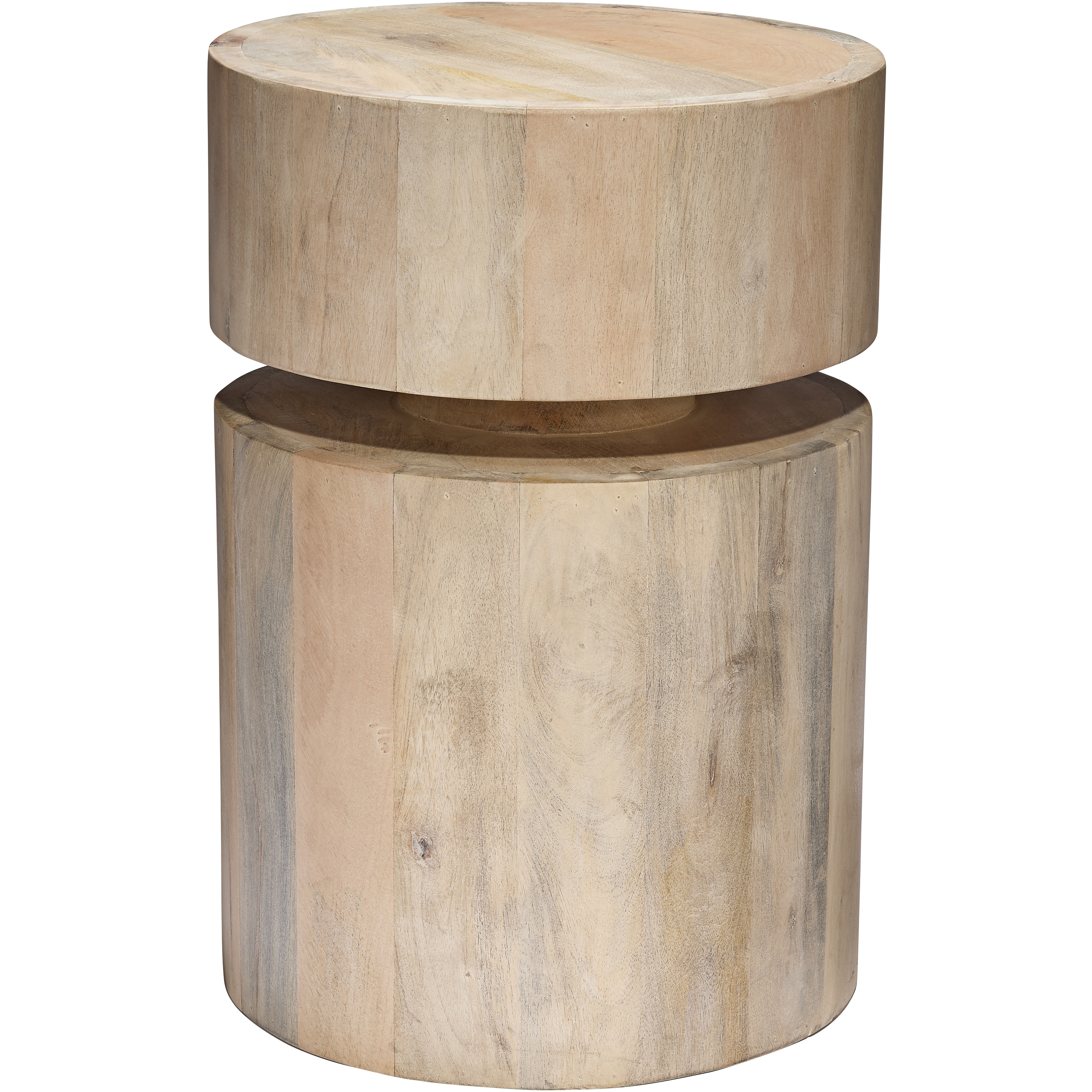 Dylan 19 X 13 inch White Wash Side Table
