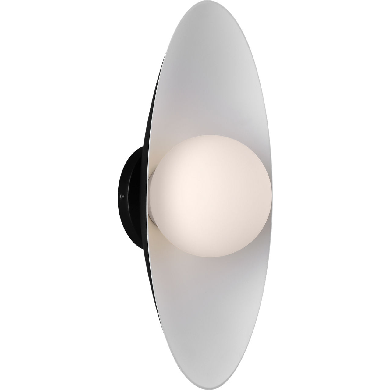 Sean Lavin Joni LED 5.6 inch Matte Black / Matte White Wall Light in Matte Black/Matte White, Integrated LED
