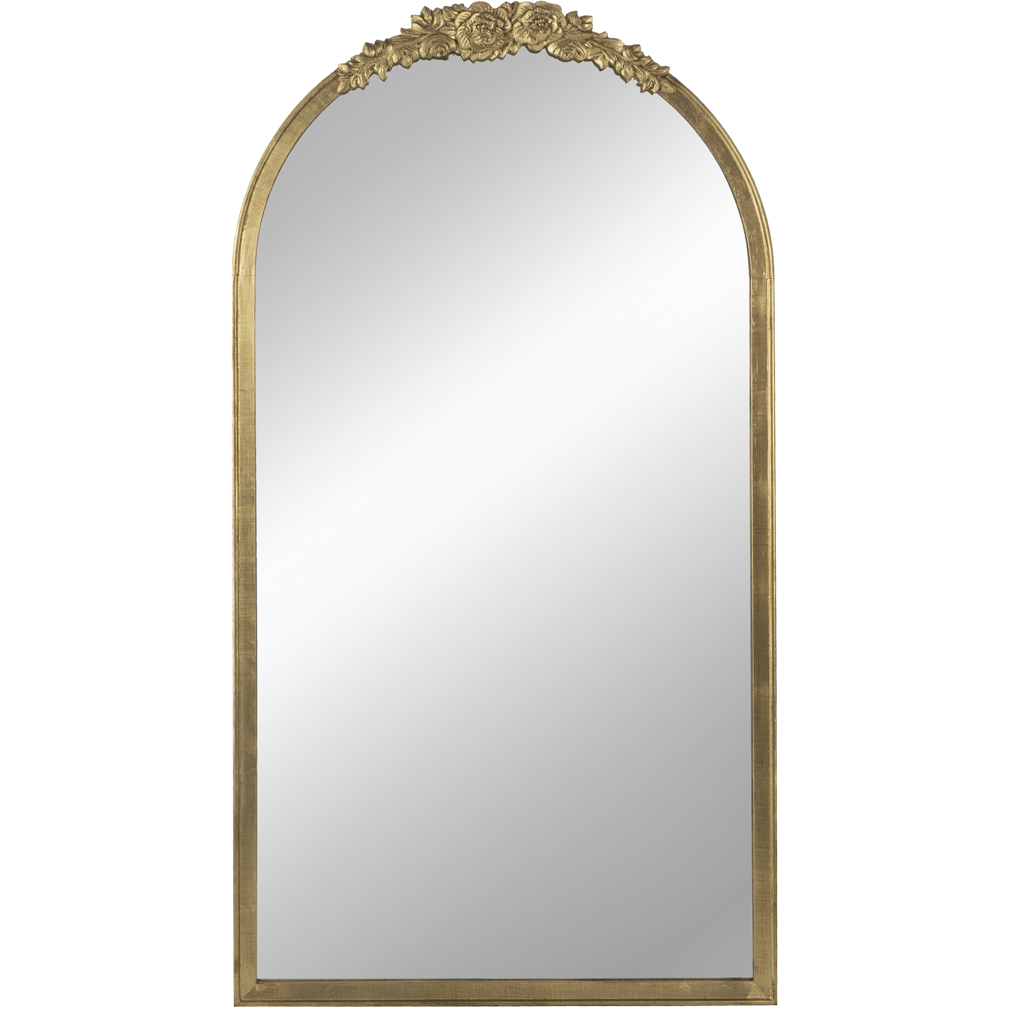 Eitenne 52.4 X 27.4 inch Gold Wall Mirror