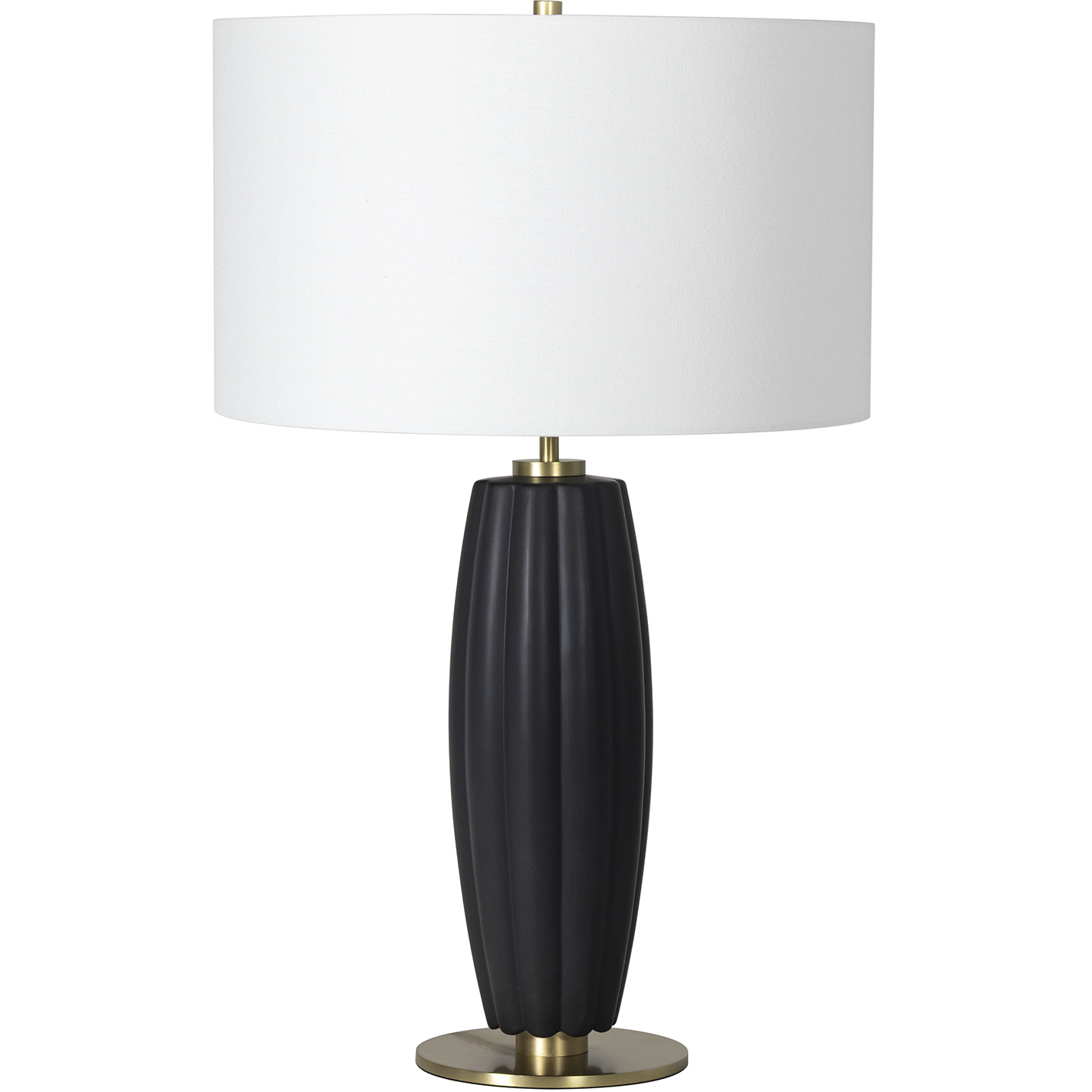 Crocus 27.75 inch 150 watt Black Table Lamp Portable Light