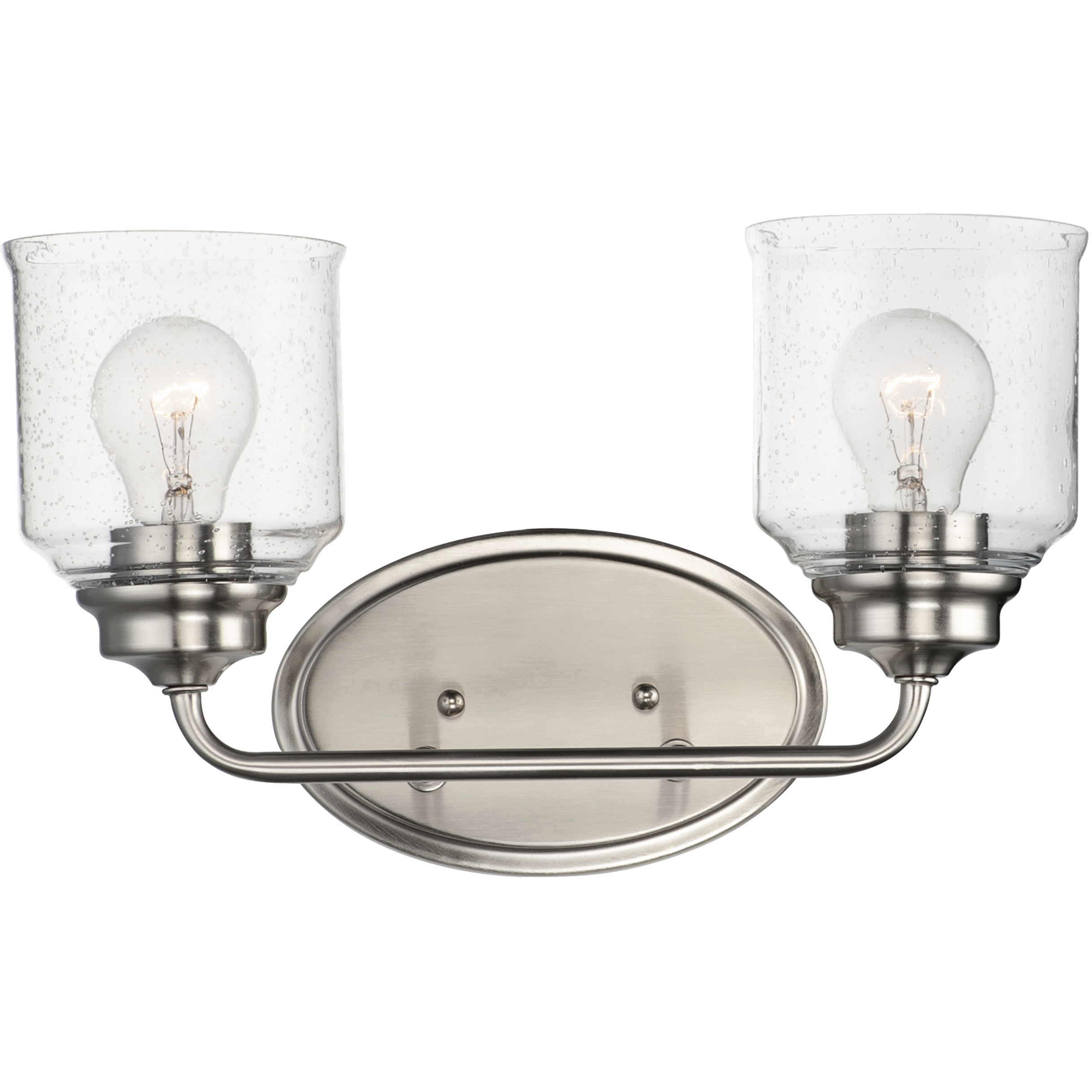 Acadia 2 Light 14.75 inch Satin Nickel Bath Vanity Wall Light