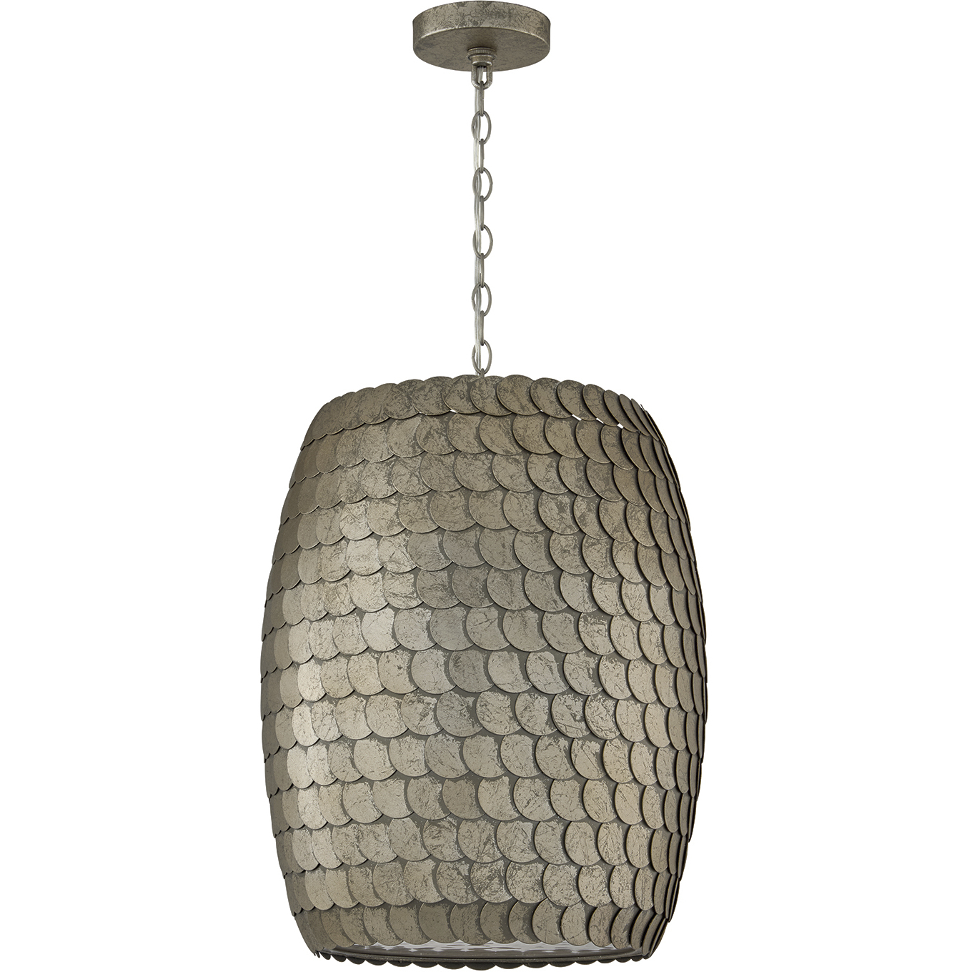 Delphine 1 Light 15 inch Grecian Luster Pendant Ceiling Light