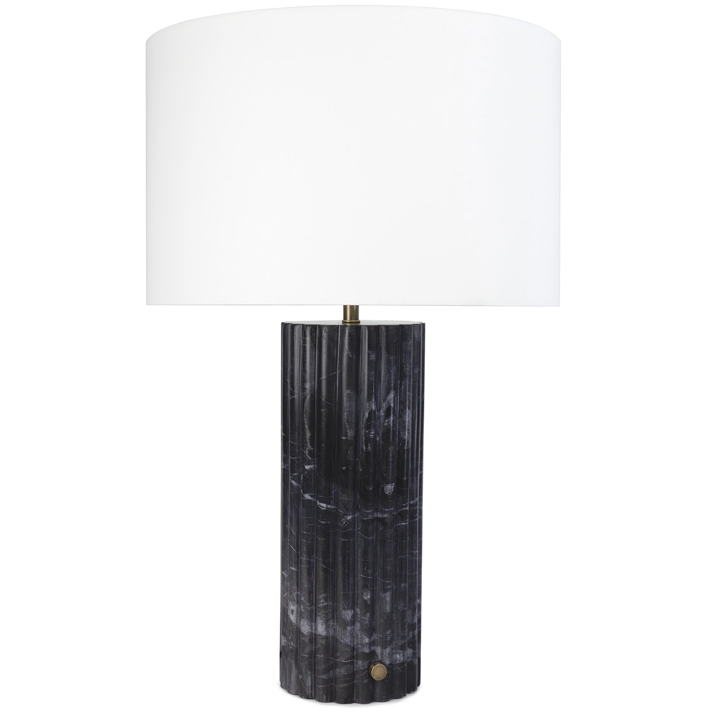 Tambour 25.75 inch 150.00 watt Black Table Lamp Portable Light
