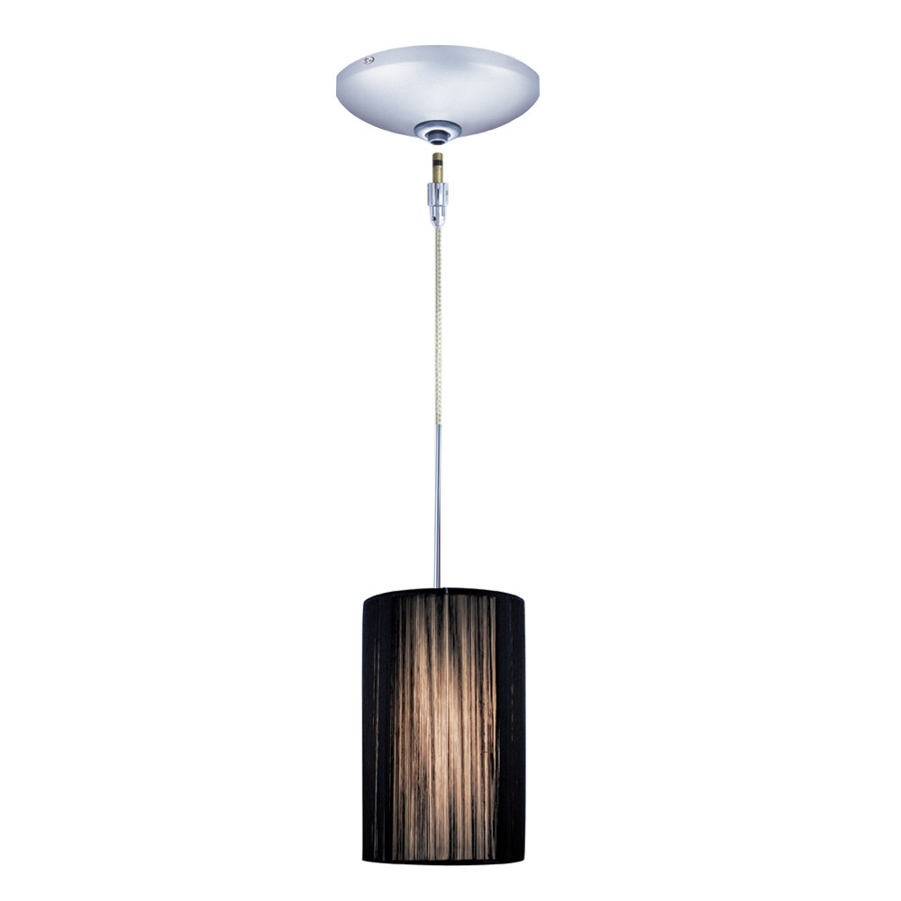 Zen 1 Light 5 inch Chrome Mini Pendant Ceiling Light