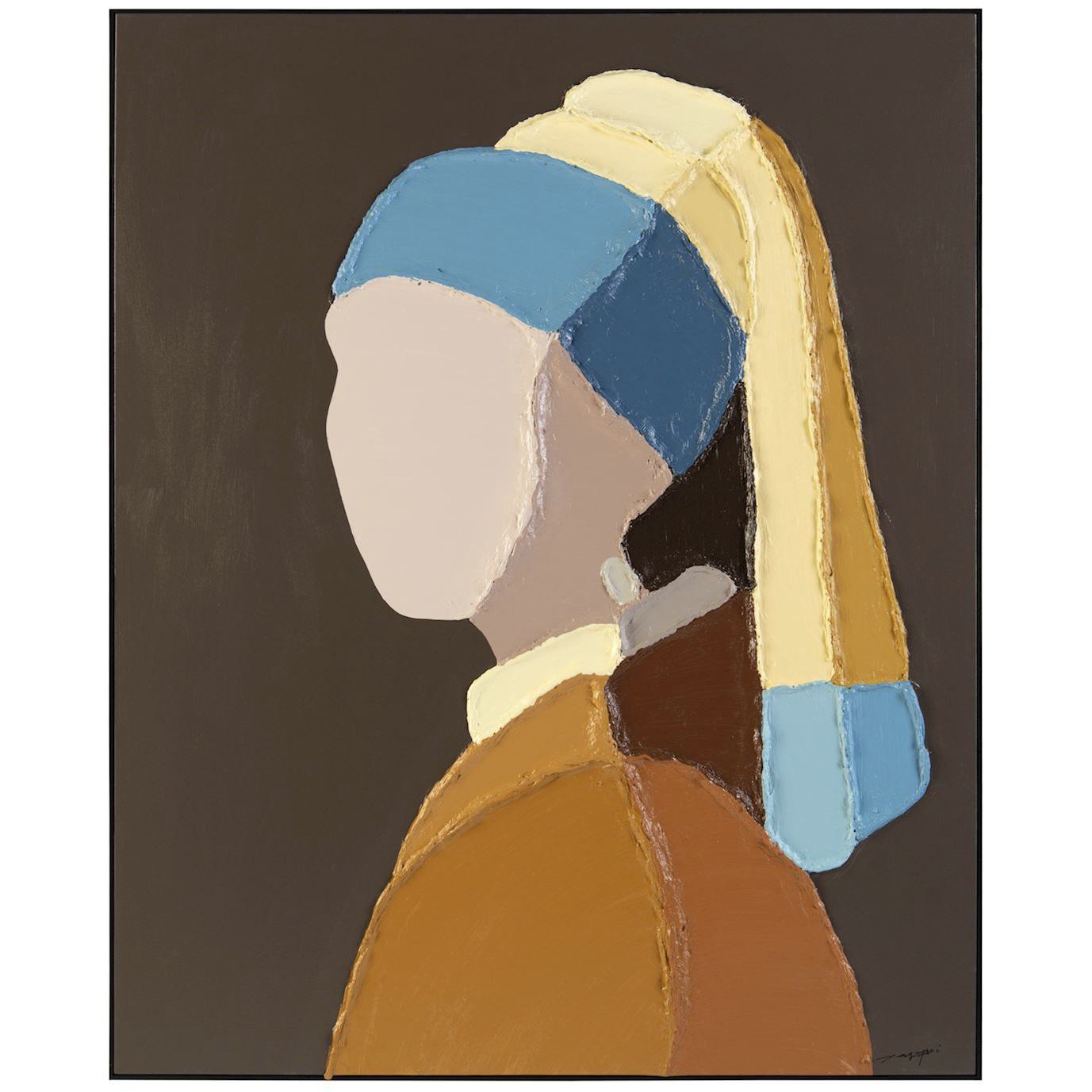 Teng Fei's Ephemeral Maiden 59.75 X 47.75 inch Figurative Art