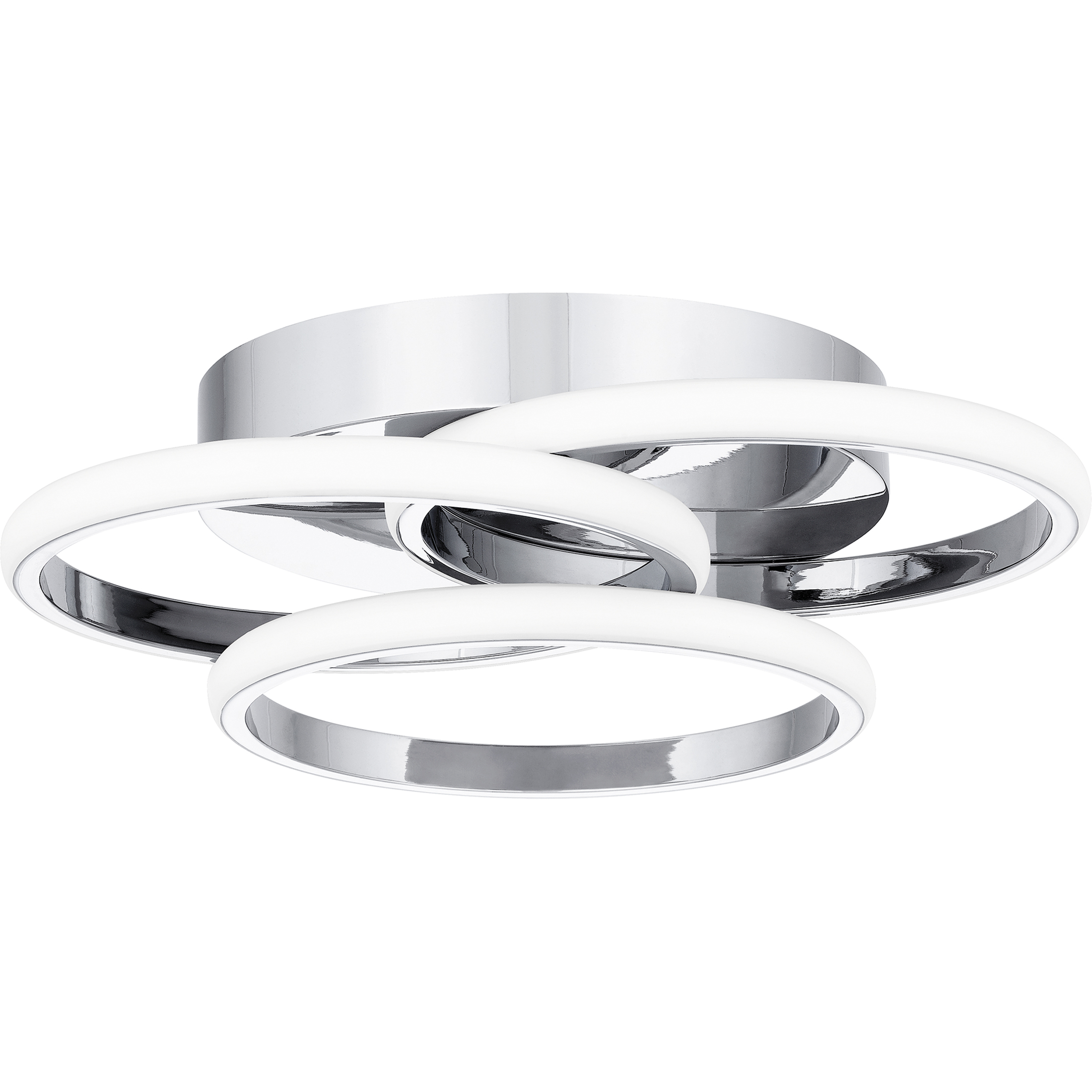 Moonan LED 16 inch Polished Chrome Flush Mount Ceiling Light, Medium