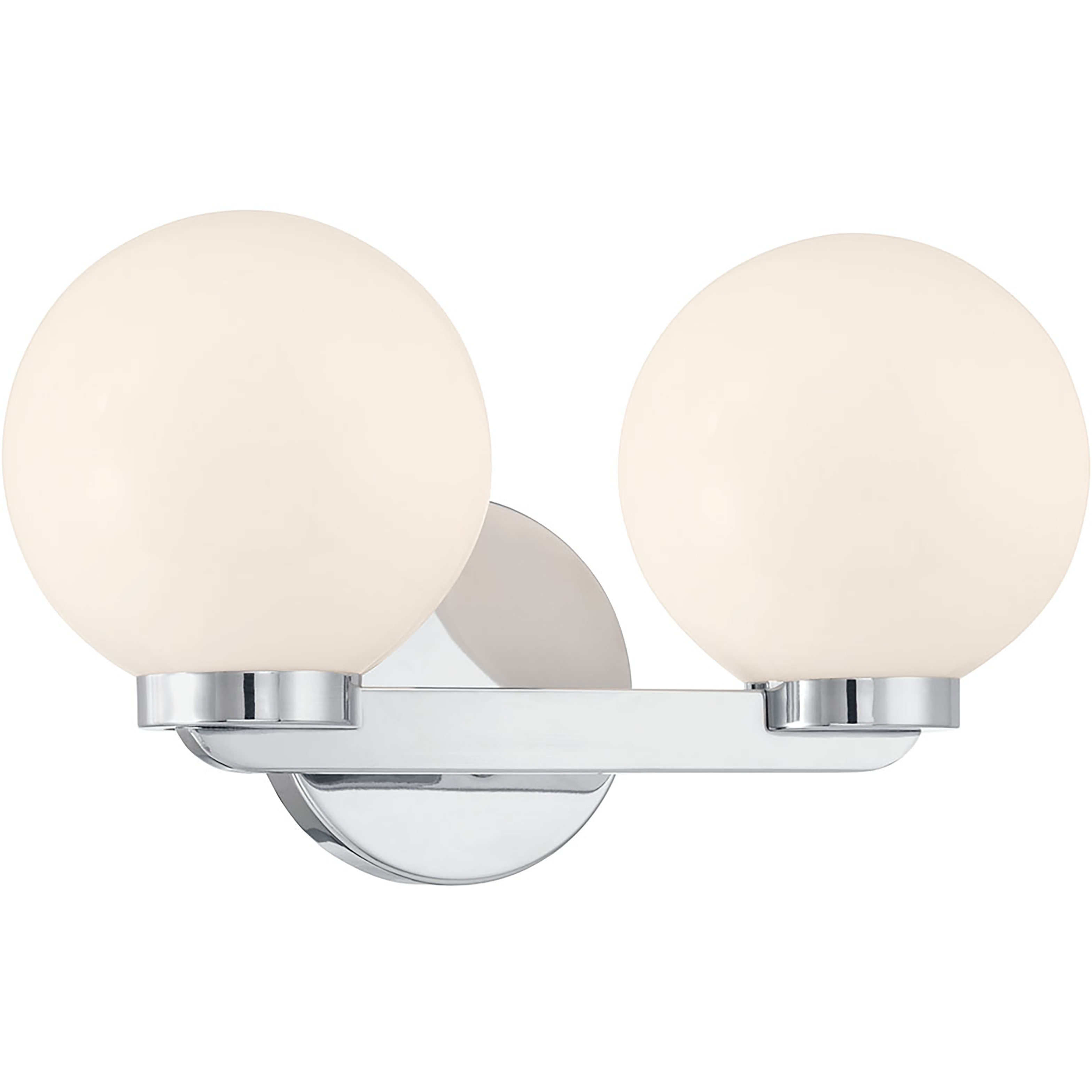 Ardeva 2 Light 14 inch Chrome Bathroom Vanity Light Wall Light