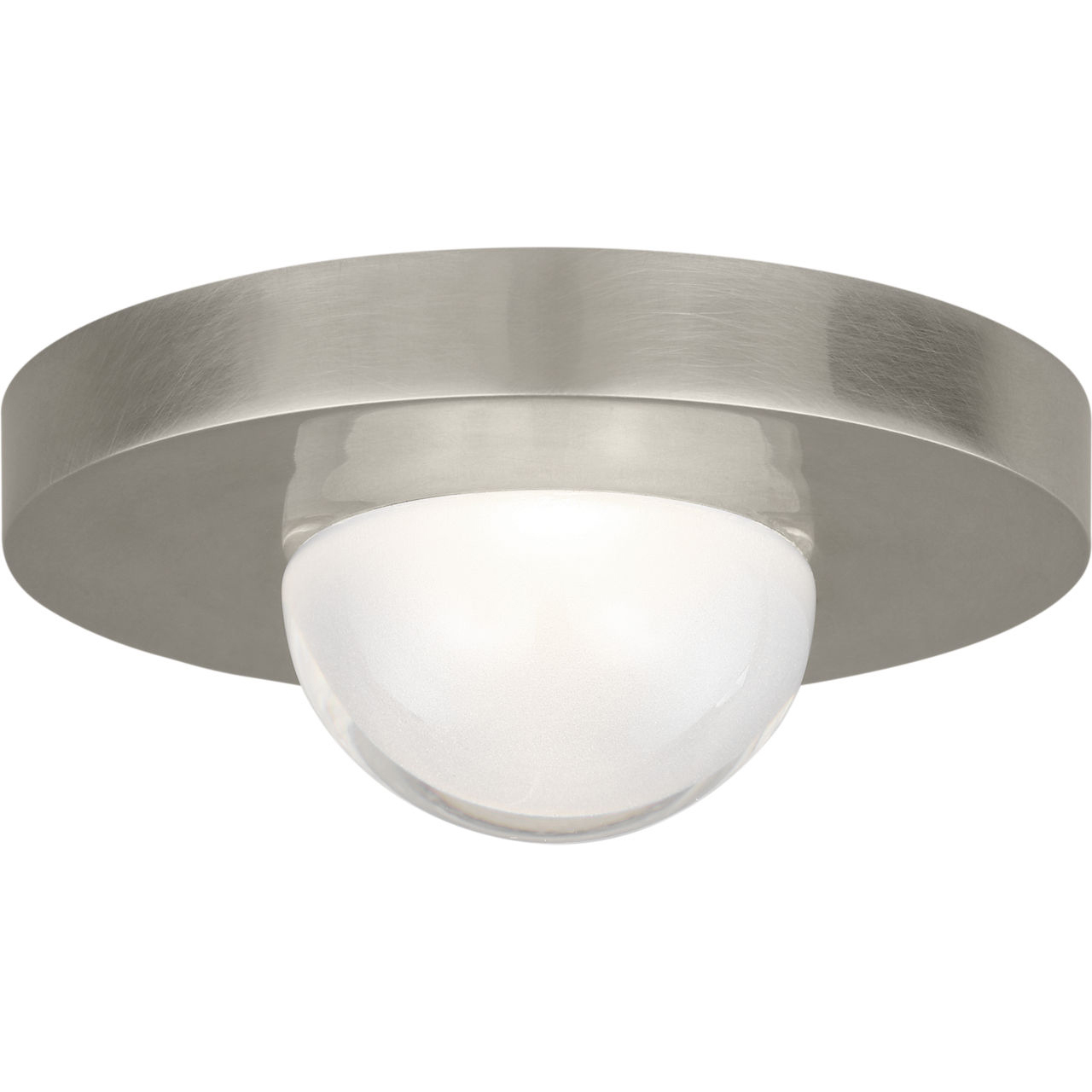 Kelly Wearstler Ebell Mini LED 4.5 inch Antique Nickel Flush Mount Ceiling Light, Integrated LED