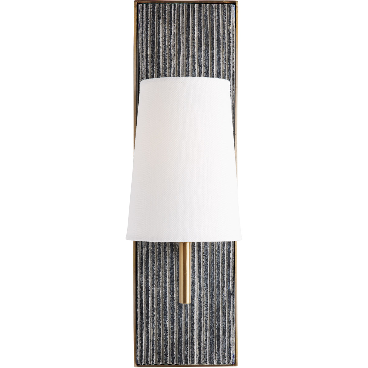 Kapri 1 Light 5 inch Black Sconce Wall Light