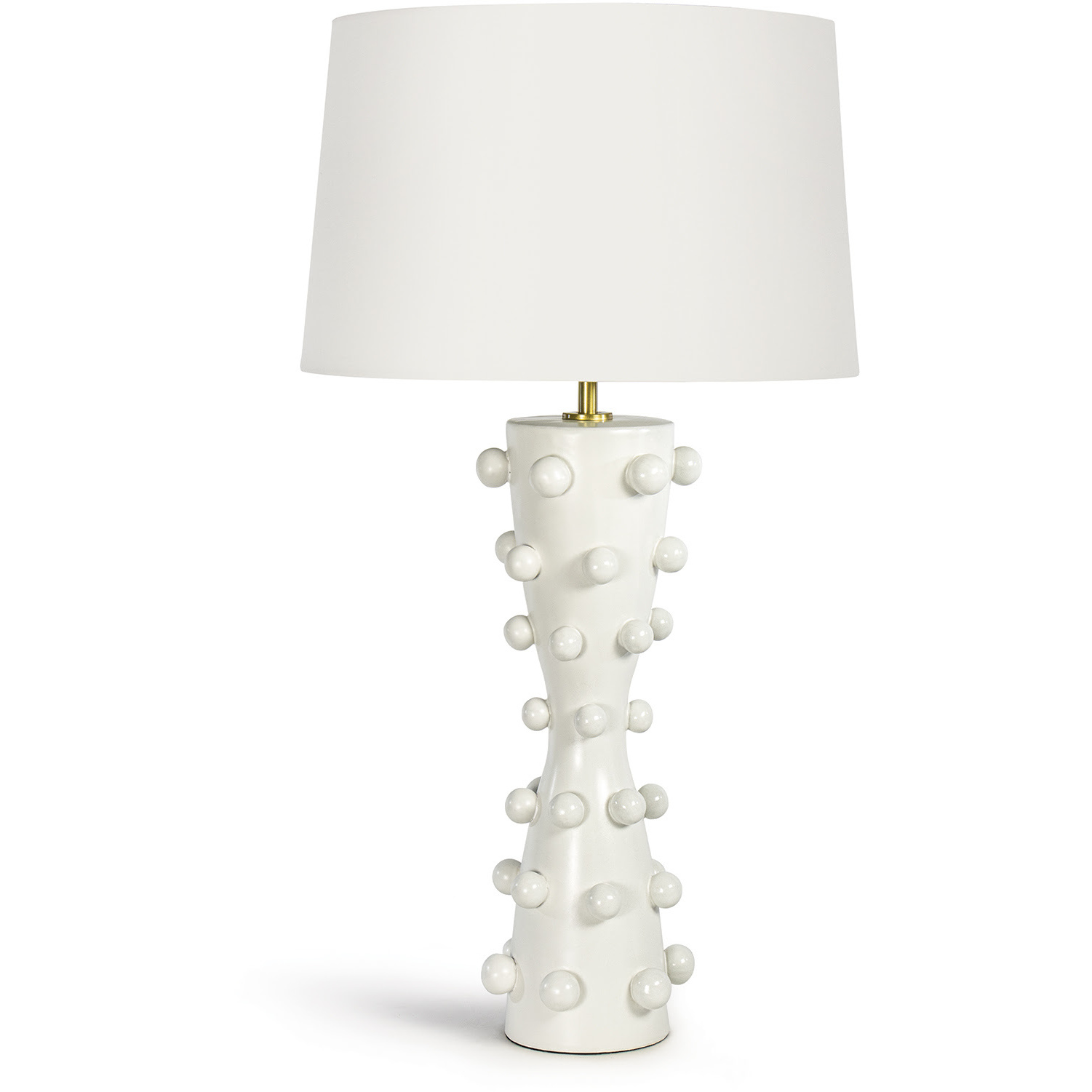 Pom Pom 32.75 inch 150.00 watt White Table Lamp Portable Light