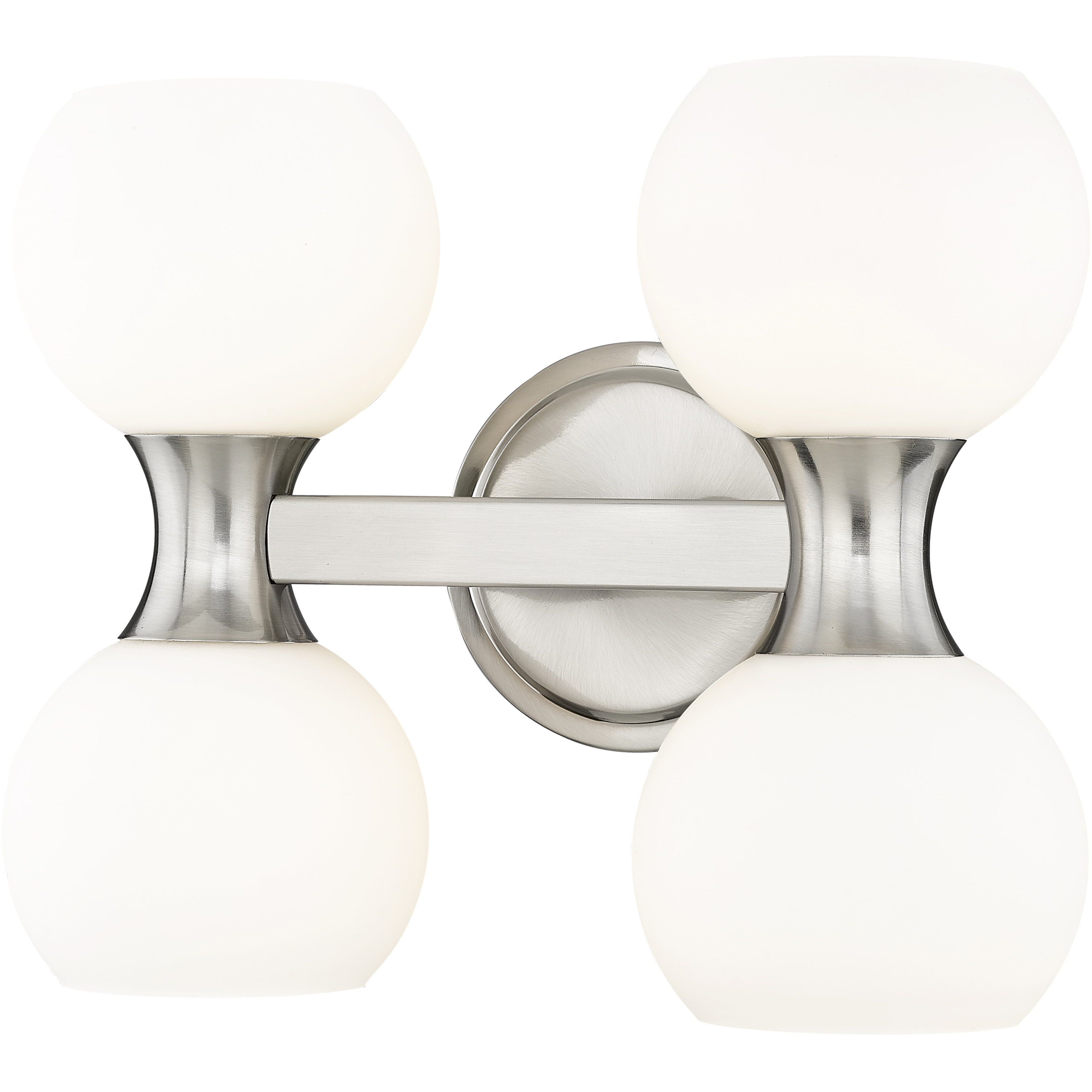 Artemis 4 Light 13 inch Brushed Nickel Vanity Wall Light