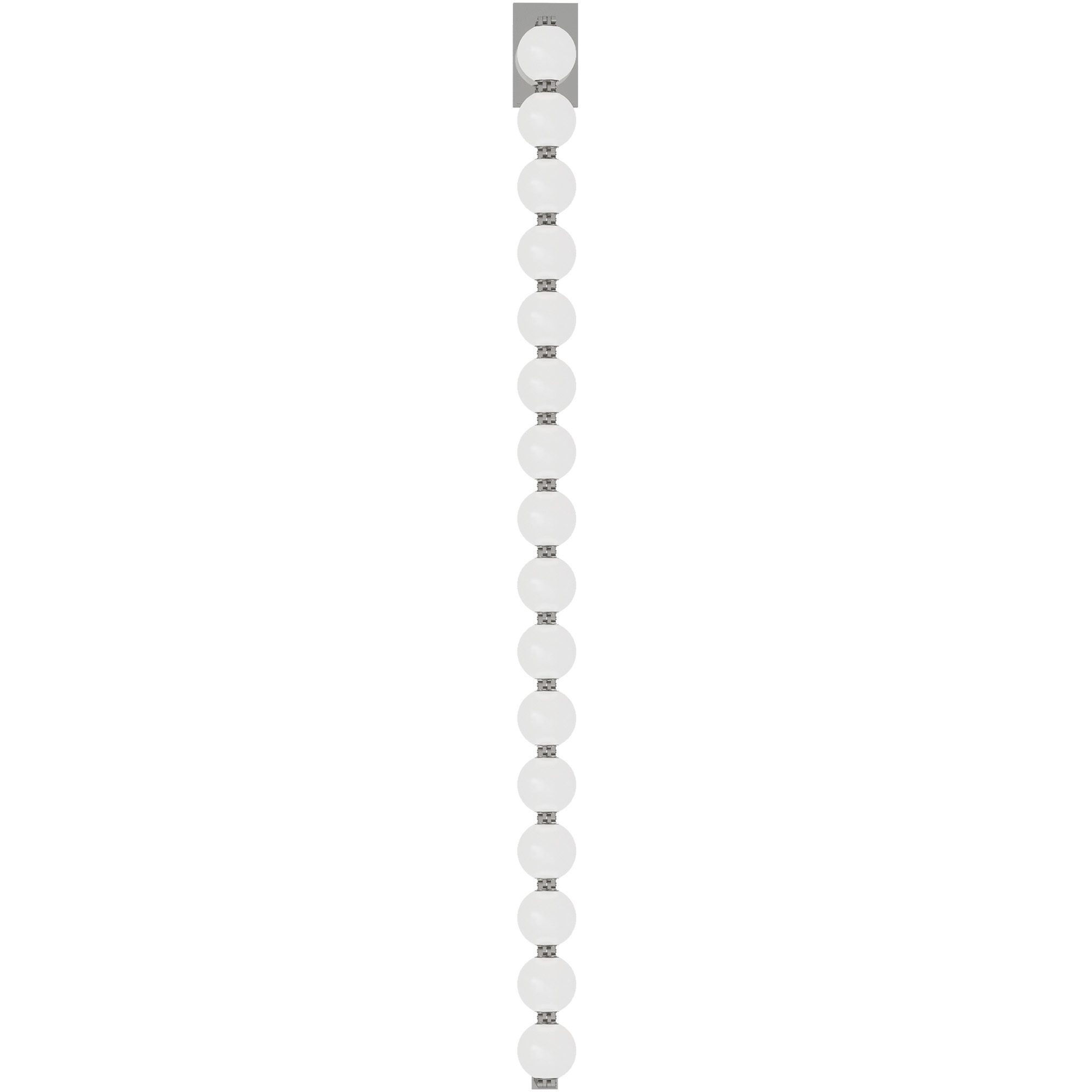 Sean Lavin Perle LED 3 inch Polished Nickel ADA Wall Sconce Wall Light in 3000K