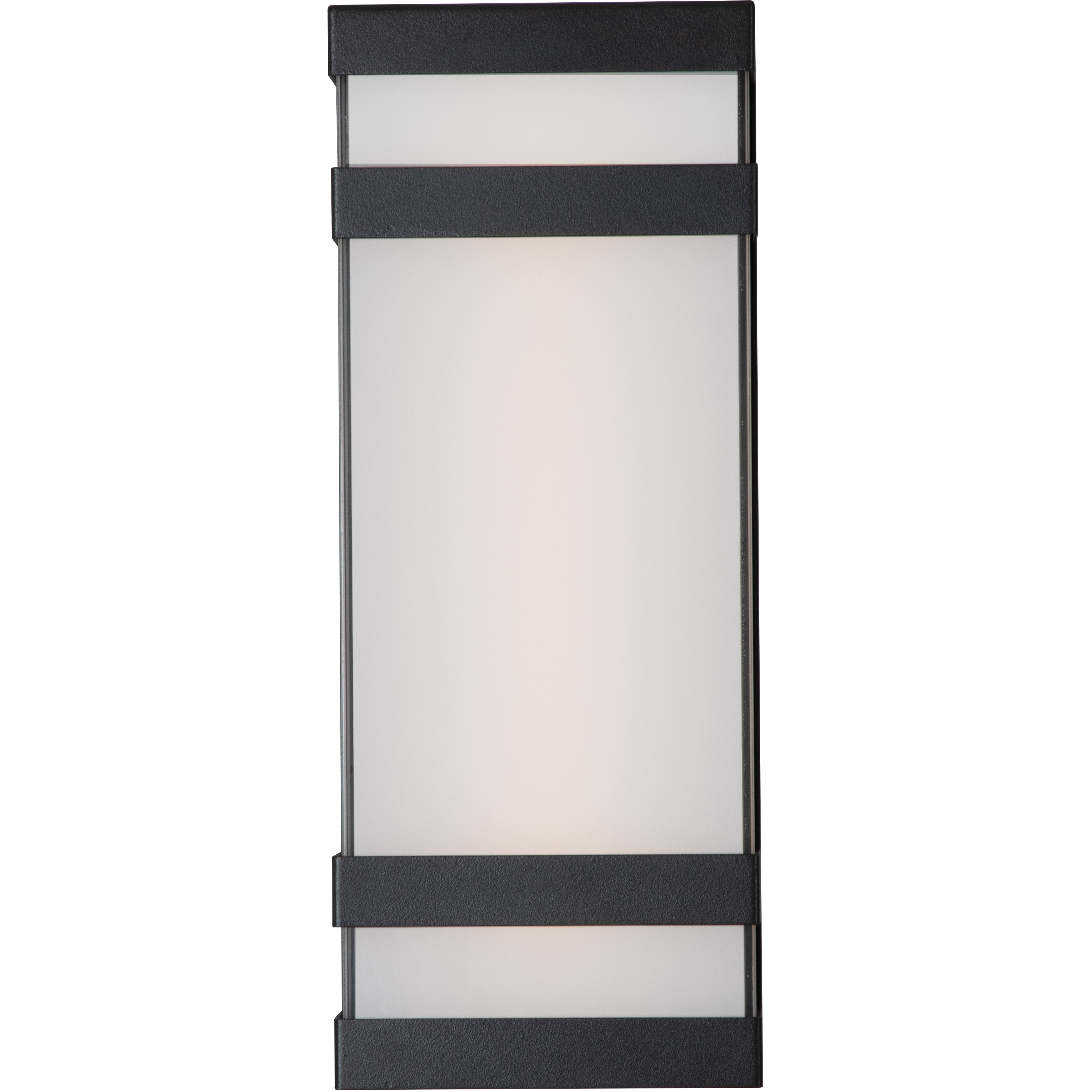 Proton LED 14 inch Matte Black Outdoor Wall Light