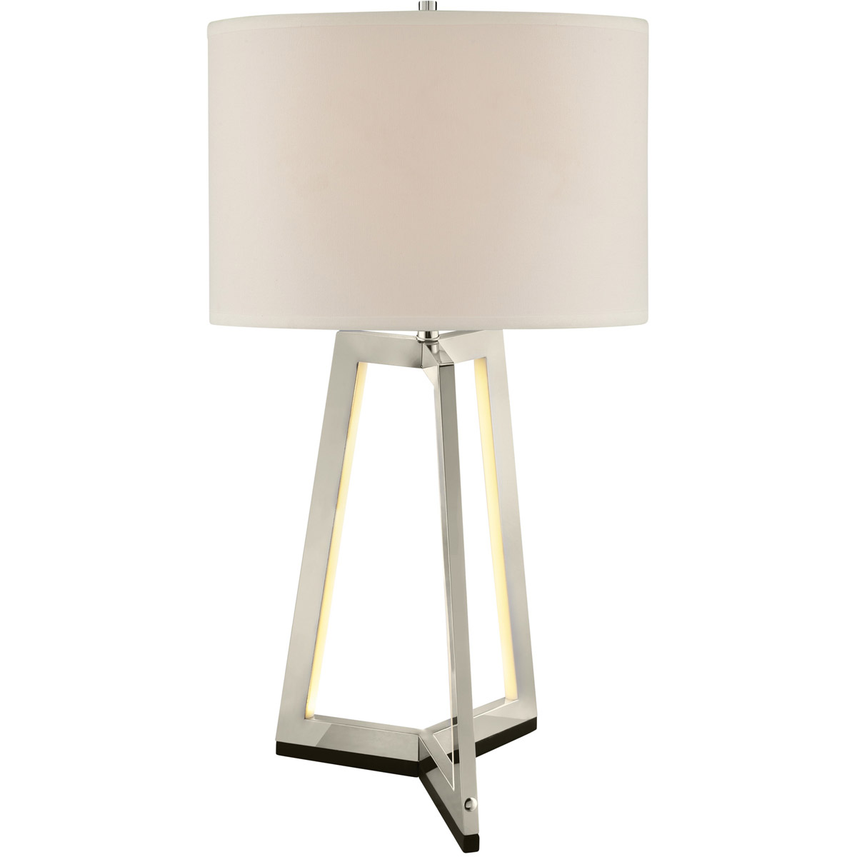 Pax 31 inch 150.00 watt Brushed Nickel Table Lamp Portable Light
