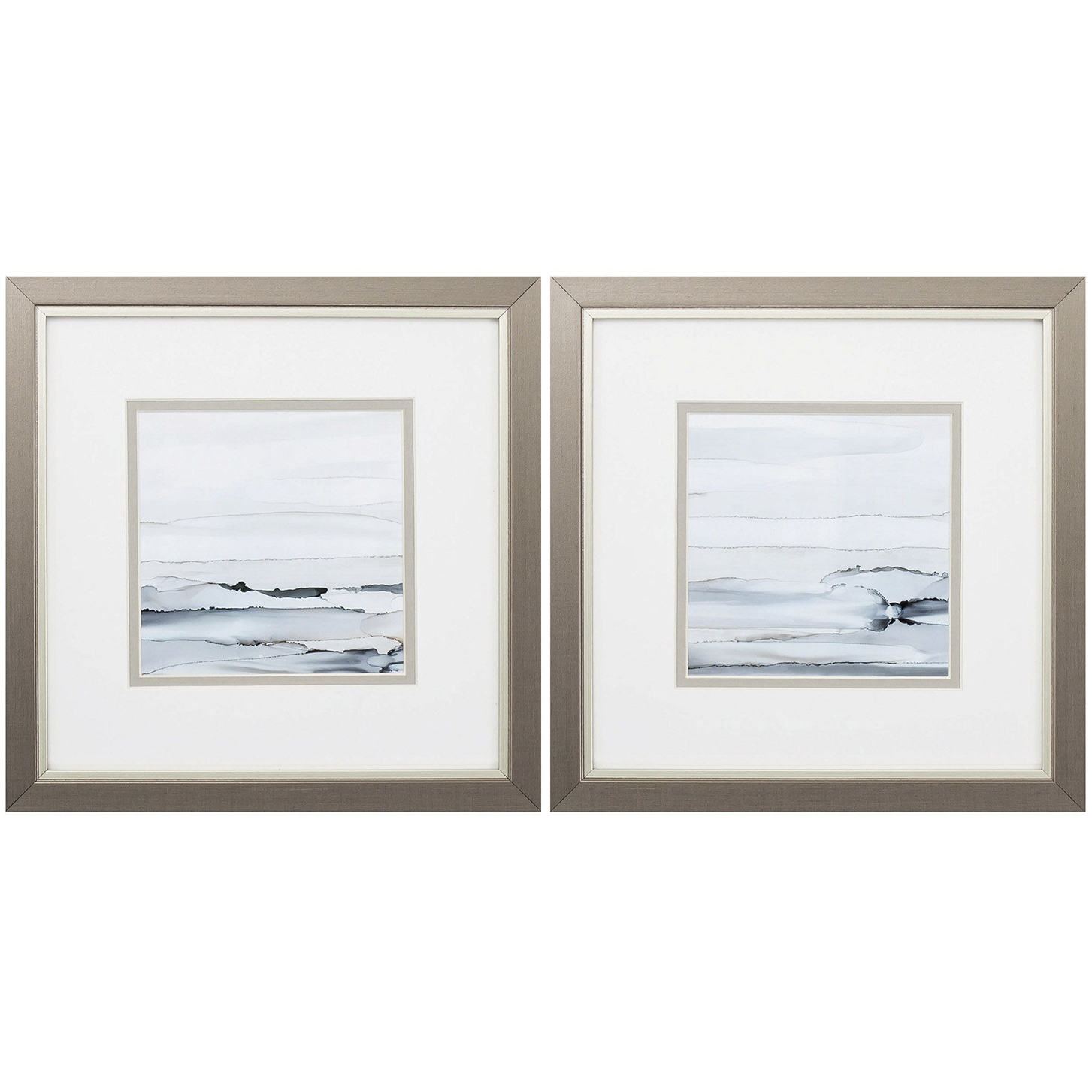 Abstract Blue and Gray Framed Art, Propac