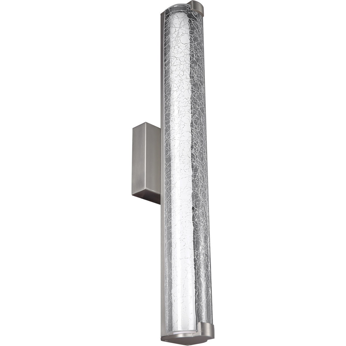 Sean Lavin Cutler LED 24 inch Satin Nickel Vanity Light Wall Light in Clear Crackle