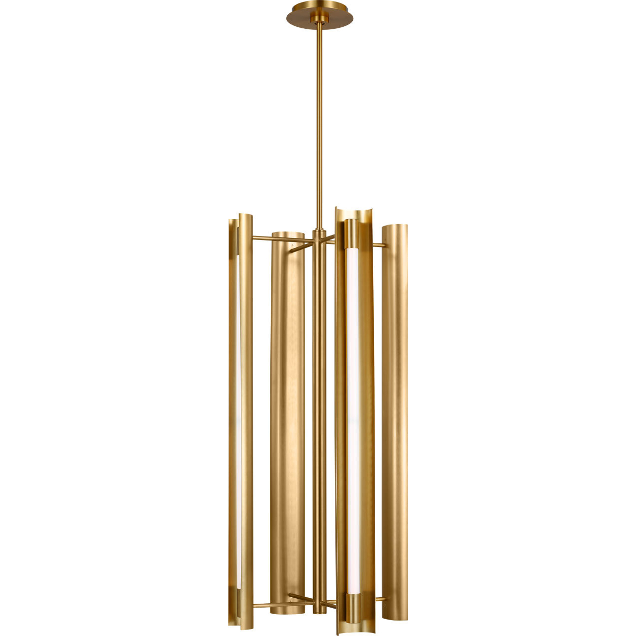 Kelly by Kelly Wearstler Carson LED 16.13 inch Burnished Brass Pendant Ceiling Light