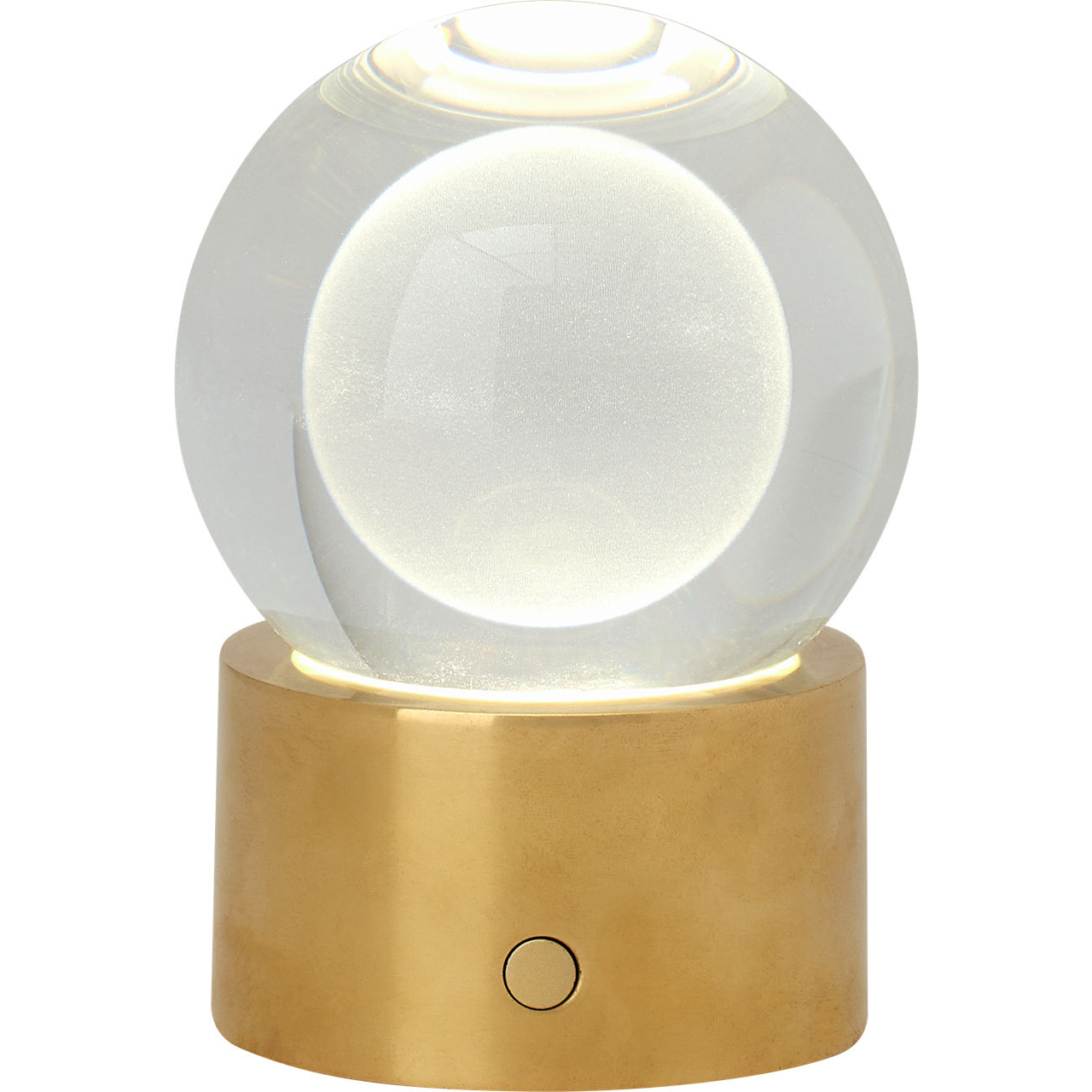 Sean Lavin Mina 5.5 inch 2.2 watt Natural Brass Outdoor Rechargeable Table Lamp
