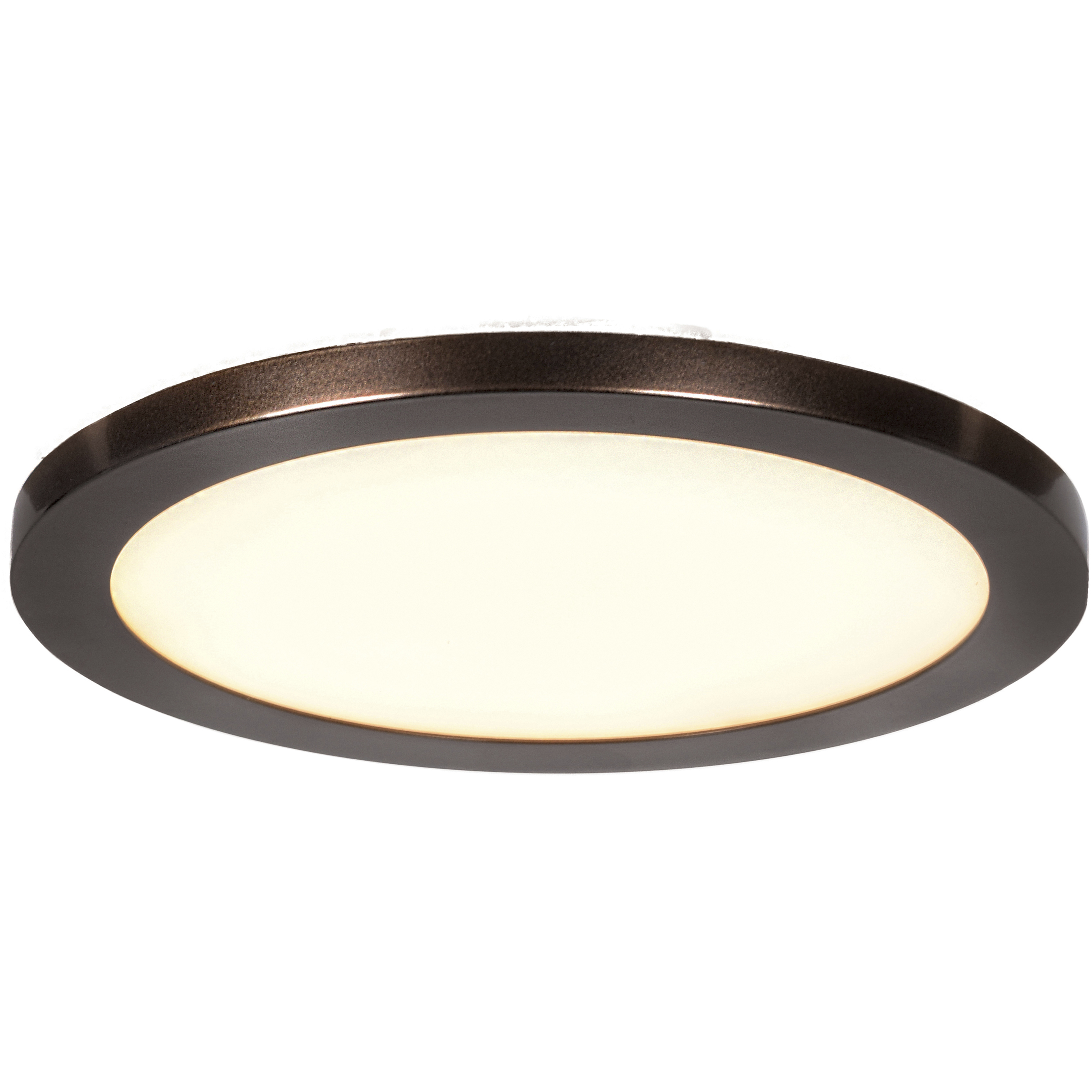 Disc LED 9.5 inch Bronze Flush Mount Ceiling Light