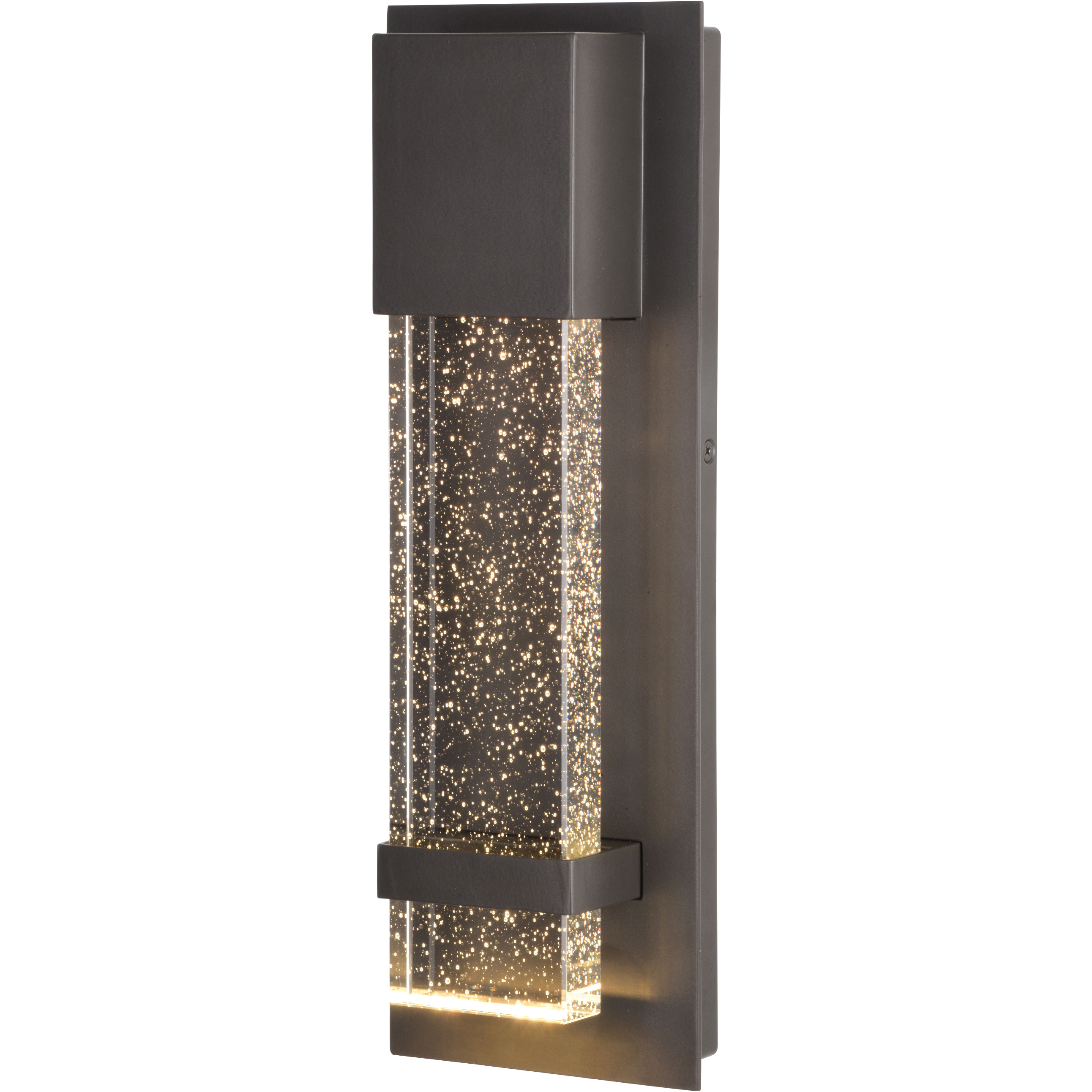 Wabash LED 13.75 inch Mystic Pewter Outdoor Wall