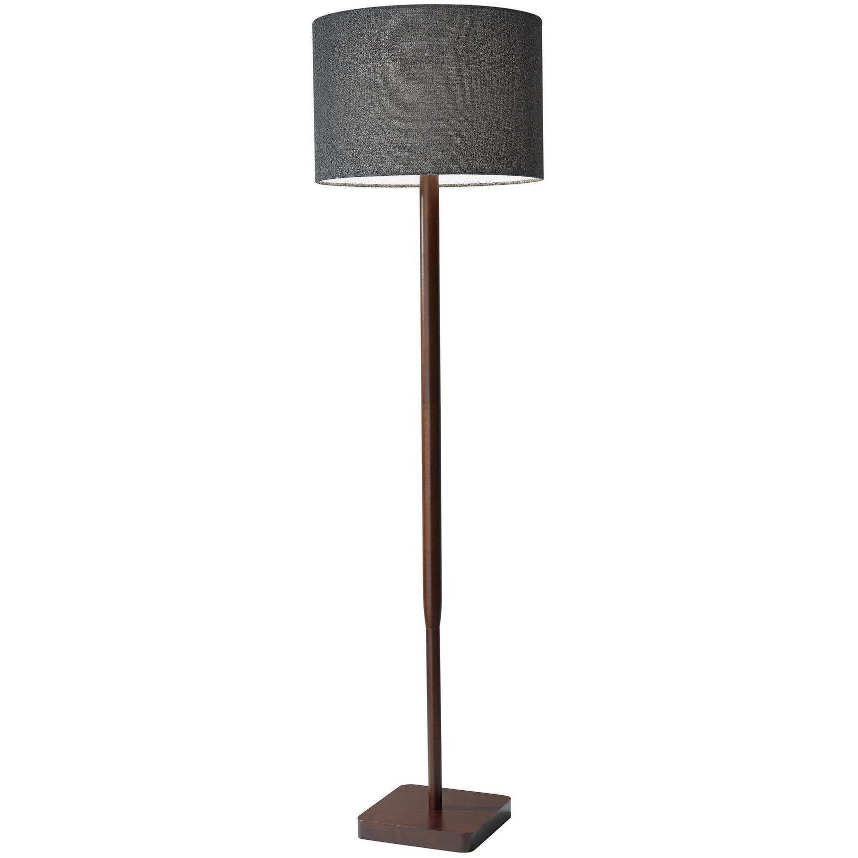 Walnut standard lamp on sale