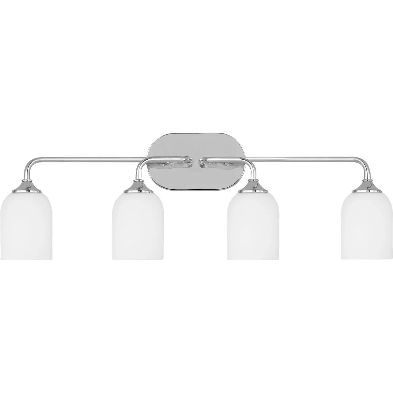 Emile 4 Light 22 inch Chrome Wall Bath Fixture Wall Light