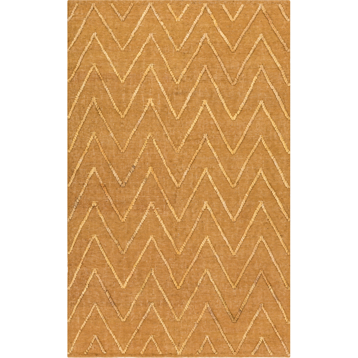 Mateo 72 X 48 inch Brown and Neutral Area Rug, Jute