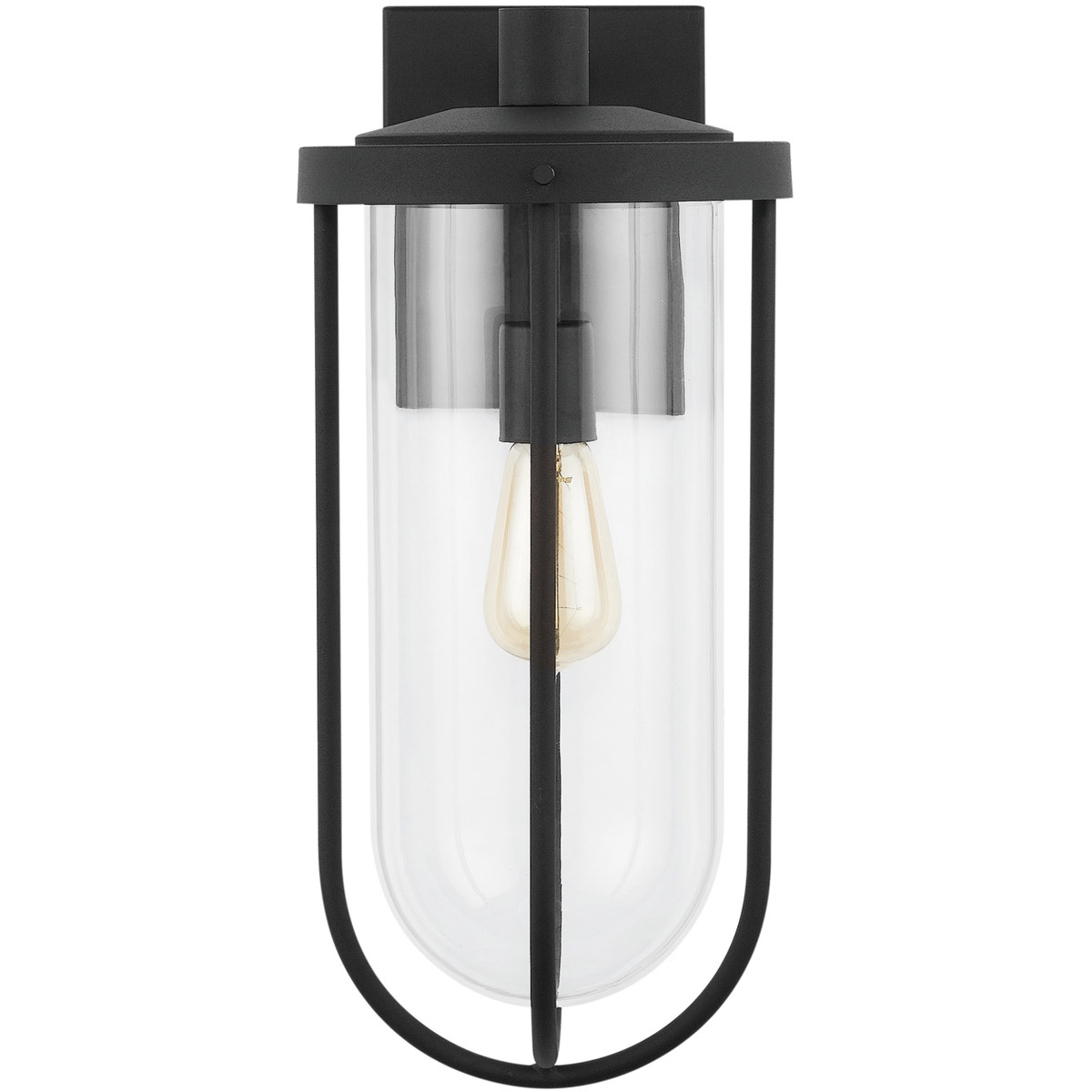Corbin 1 Light 18.5 inch Black Outdoor Wall Mount