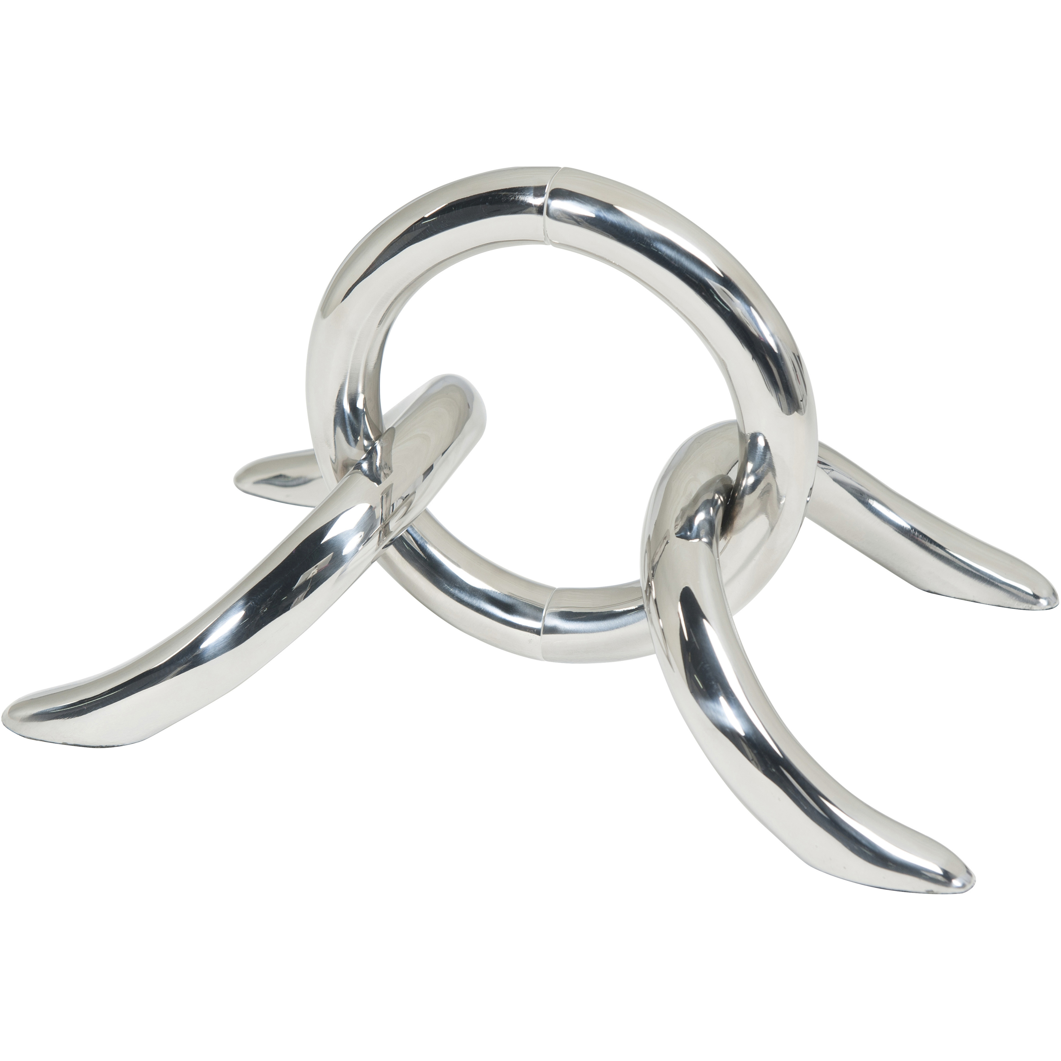 Linked 8 X 6.5 inch Bookends, Stainless Steel