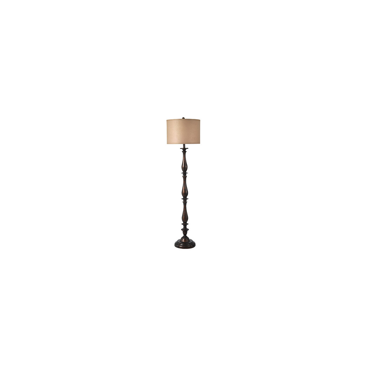 Signature 61 inch 100 watt Charlton Bronze Floor Lamp Portable Light