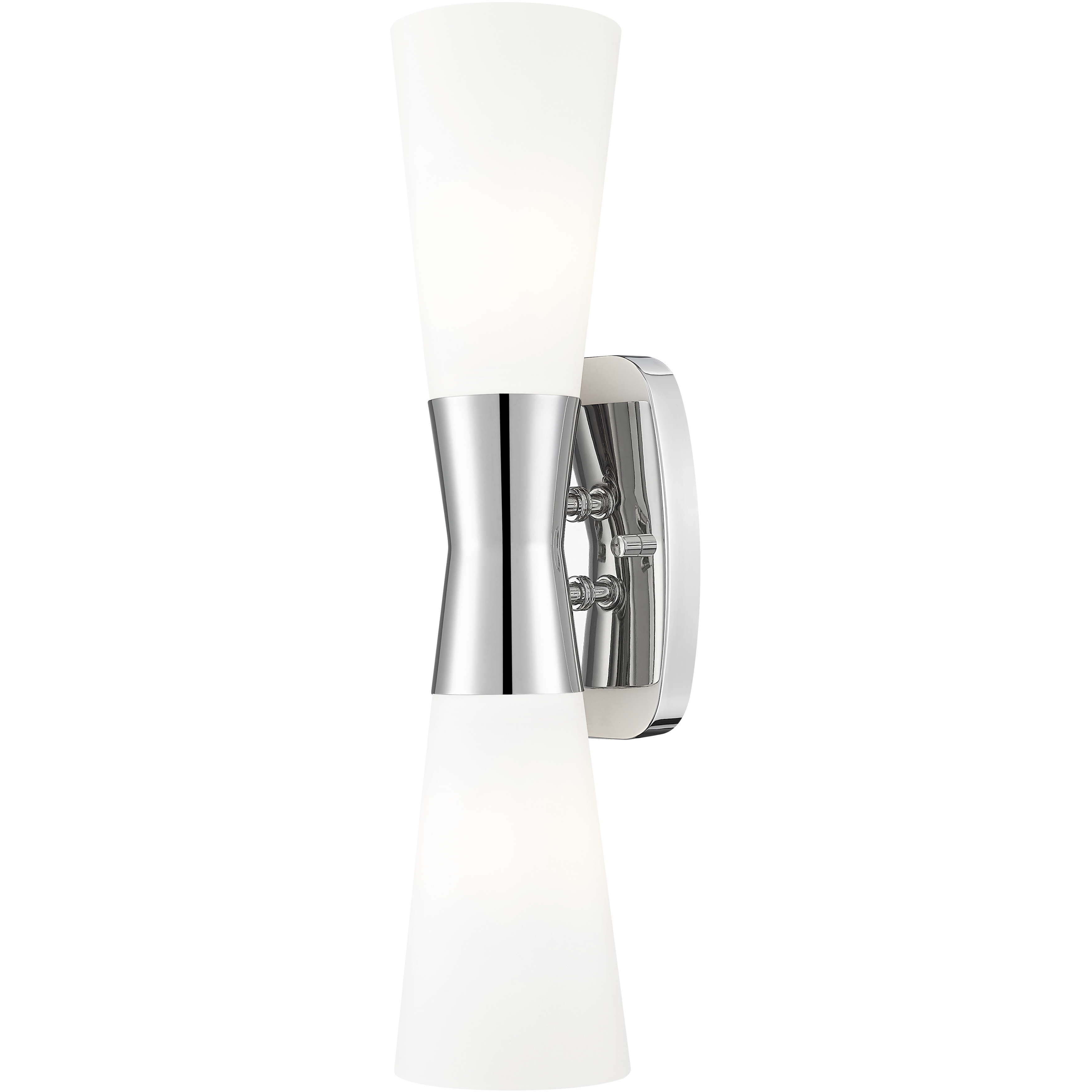 Emrys 2 Light 4.5 inch Polished Nickel Wall Sconce Wall Light