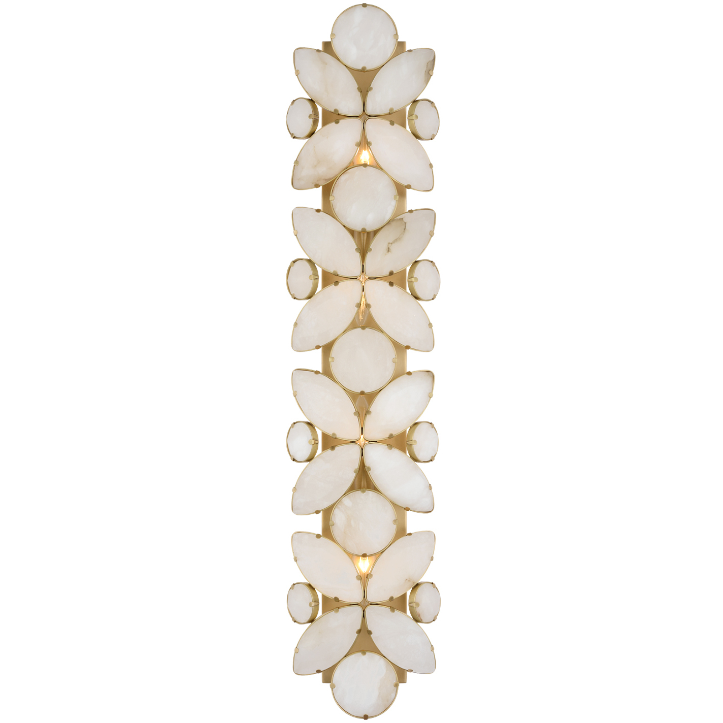 kate spade new york Lloyd LED 7.25 inch Soft Brass Sconce Wall Light in Alabaster