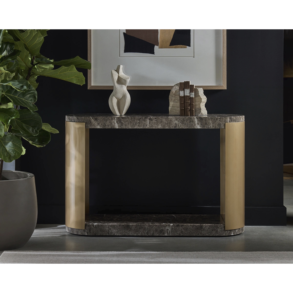 Strata 5.5 X 3.5 inch Travertine Look / Dune Bookend, Set of 2