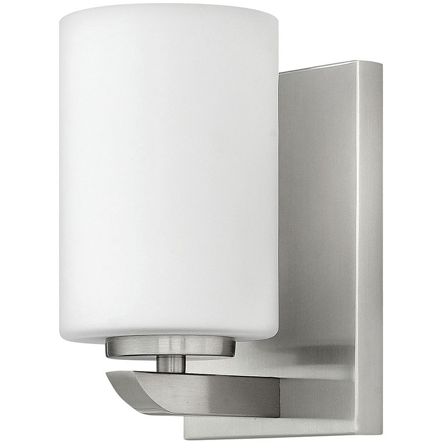 Kyra 1 Light 5.25 inch Brushed Nickel Vanity Light Wall Light