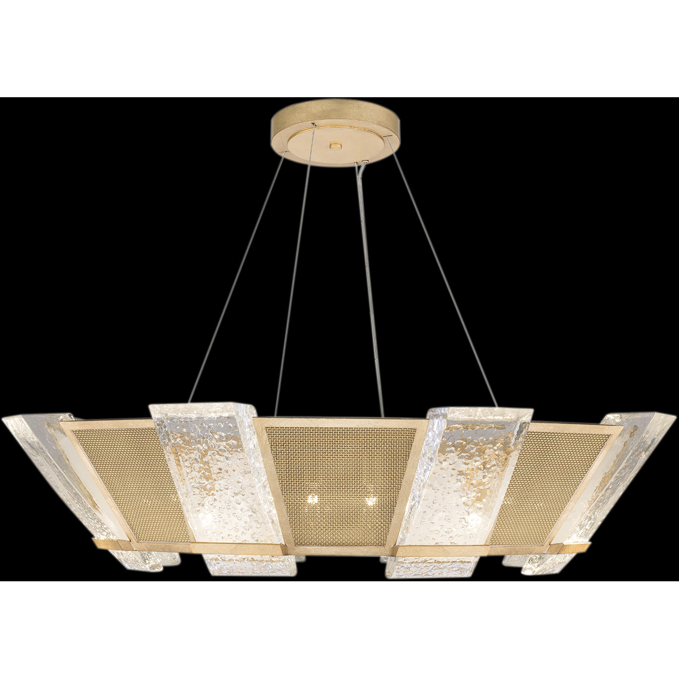 Crownstone 16 Light 38 inch Gold Pendant Ceiling Light