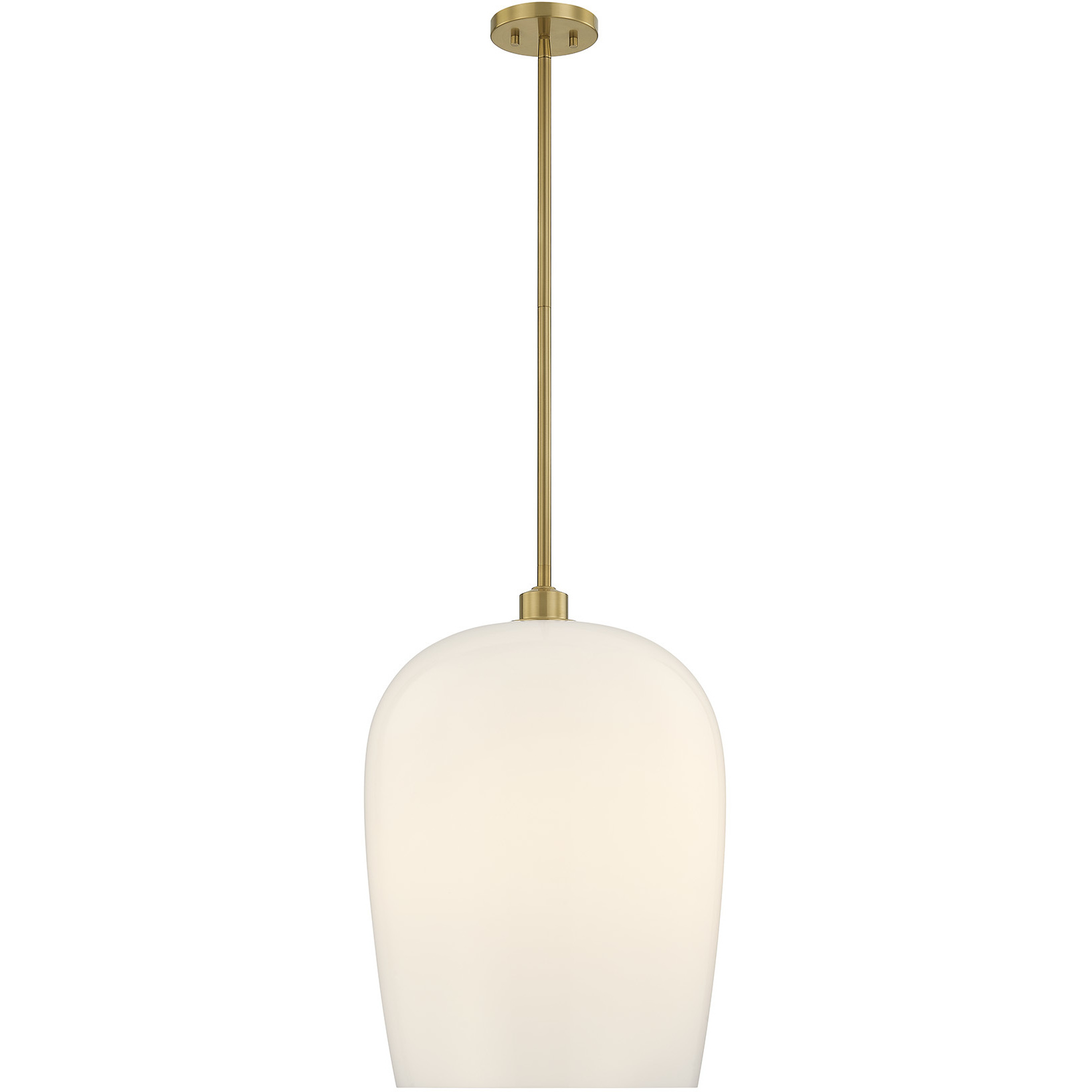 Livingston 1 Light 16 inch Warm Brass Pendant Ceiling Light