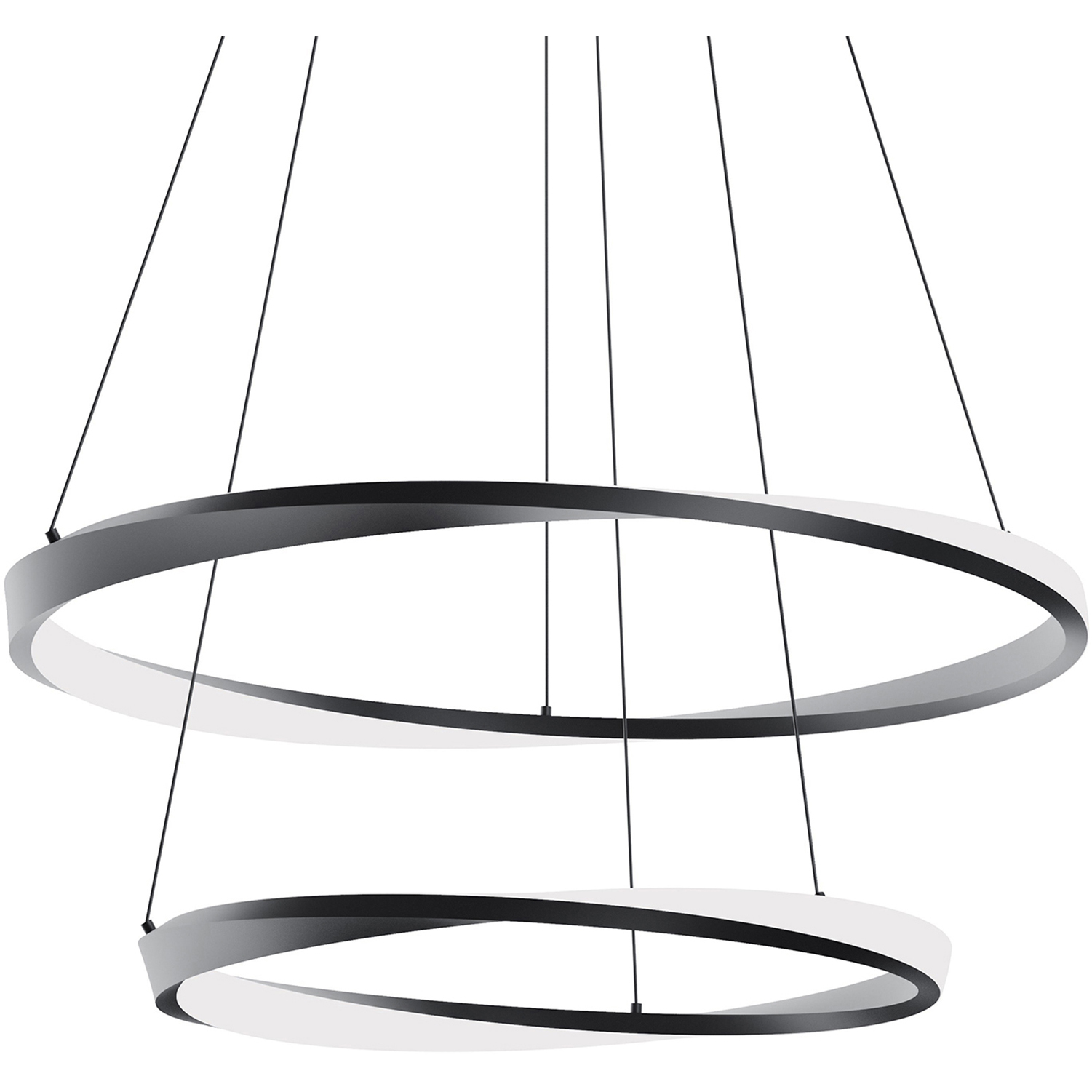 Oberon LED 1.4 inch Black Pendant Ceiling Light