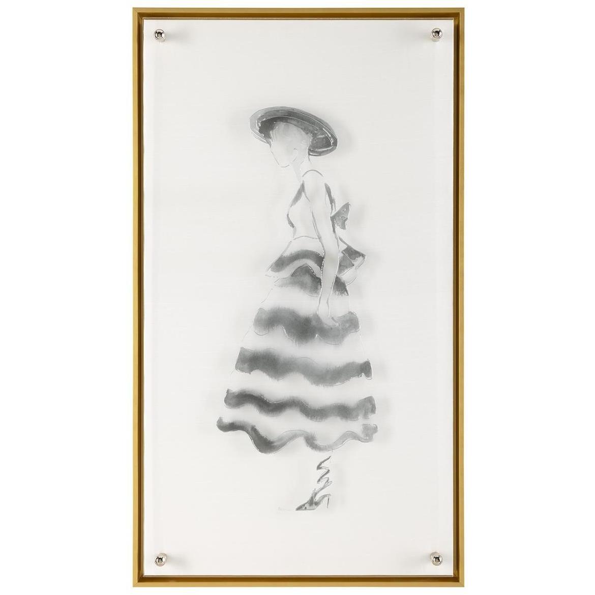 Deborah Pearce's Couture Noir 37.62 X 21.62 inch Giclee
