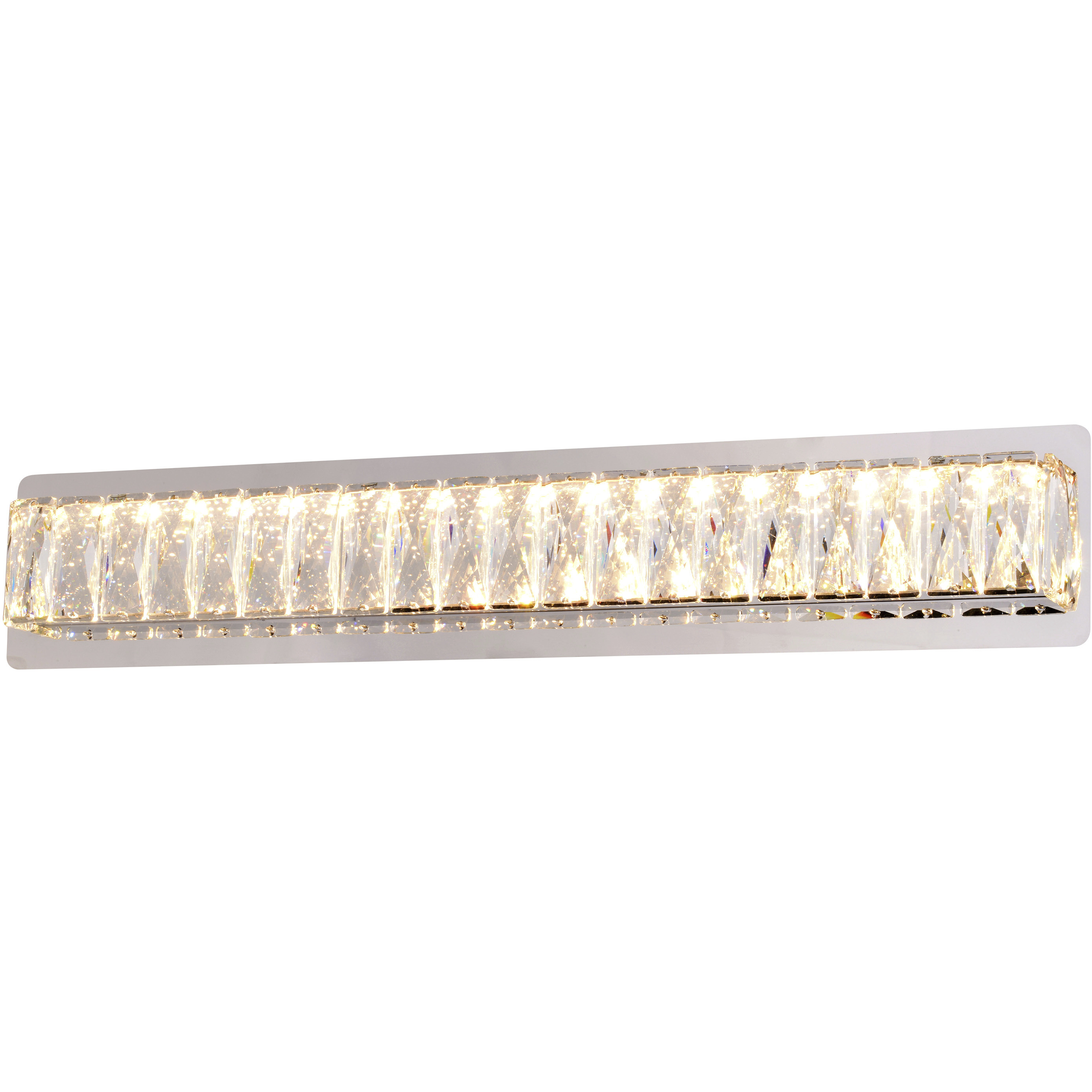 Melrose LED 26 inch Chrome Bathroom Light Wall Light