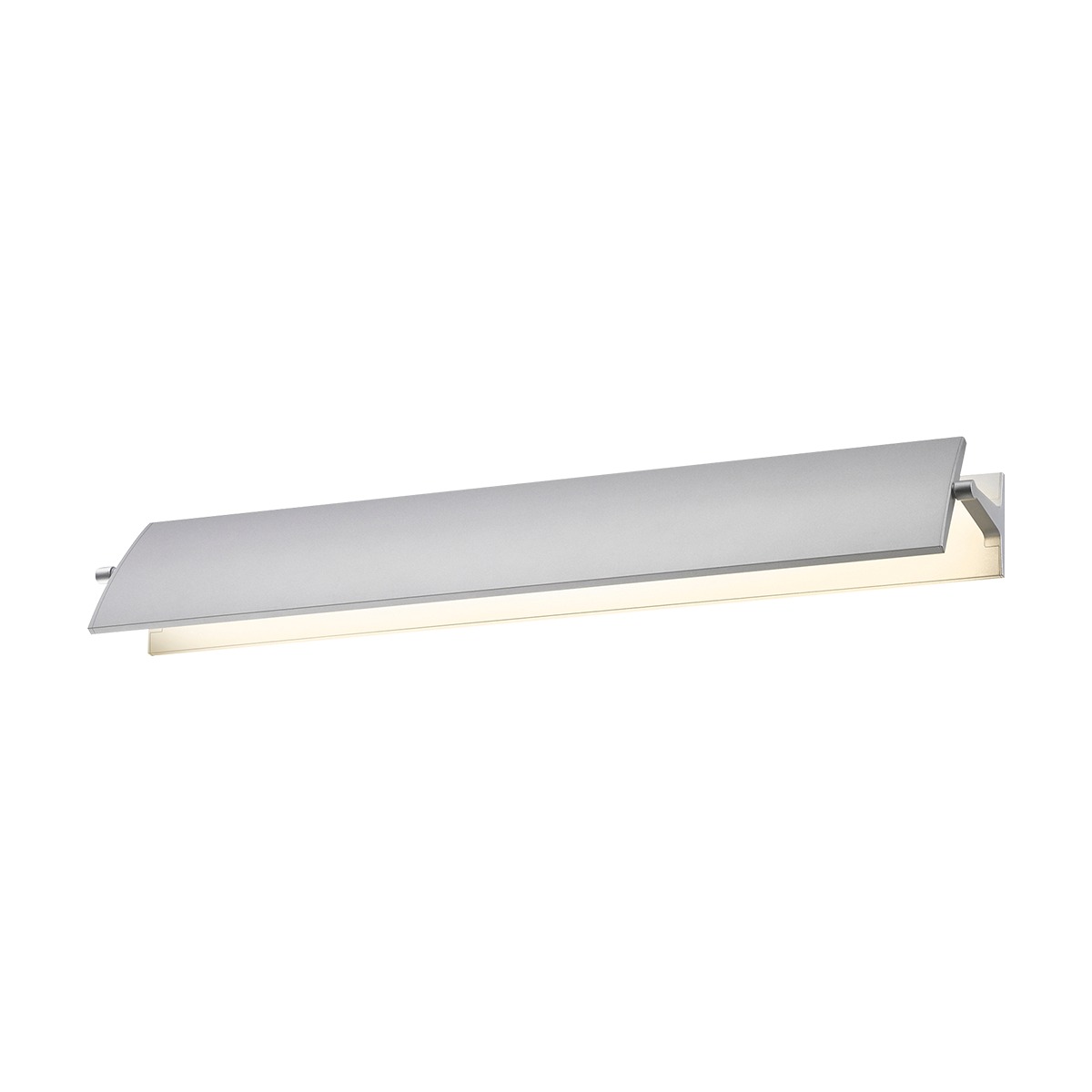 Aileron LED Bright Satin Aluminum Sconce Wall Light