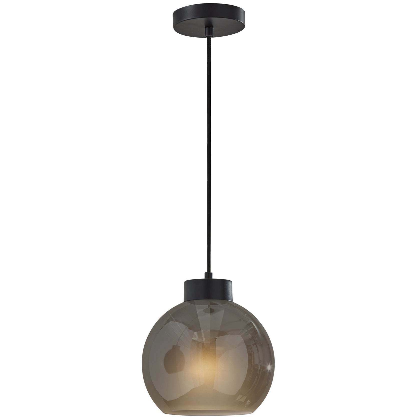 Atticus 9 inch Black Pendant Ceiling Light