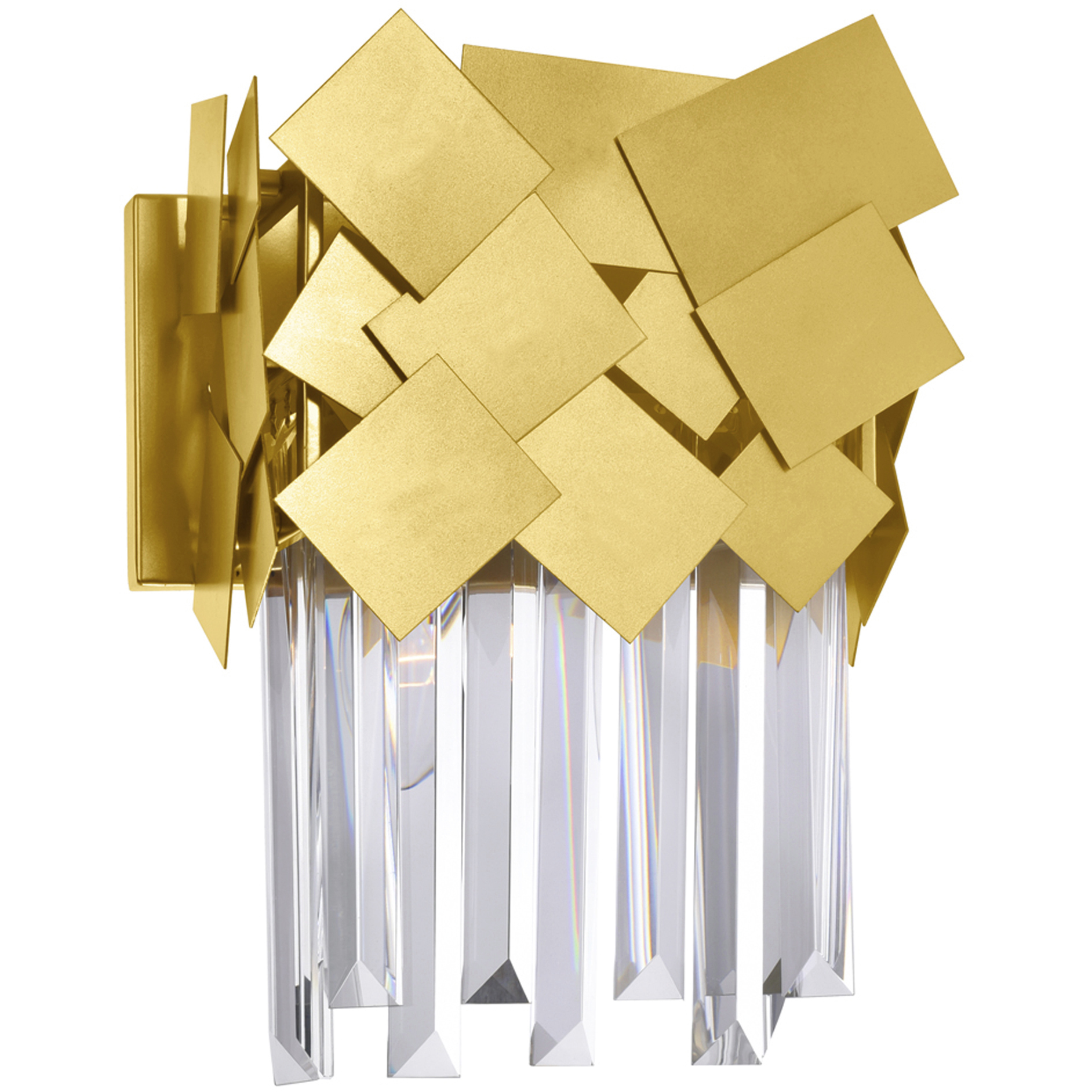 Panache 1 Light 10 inch Medallion Gold Wall Light
