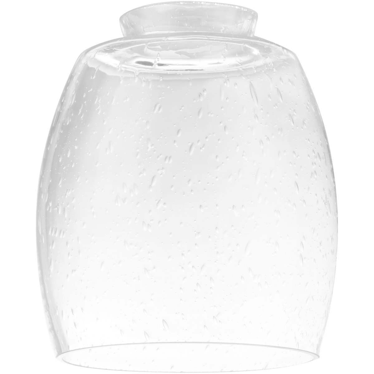 Clear seeded glass shade replacement on sale