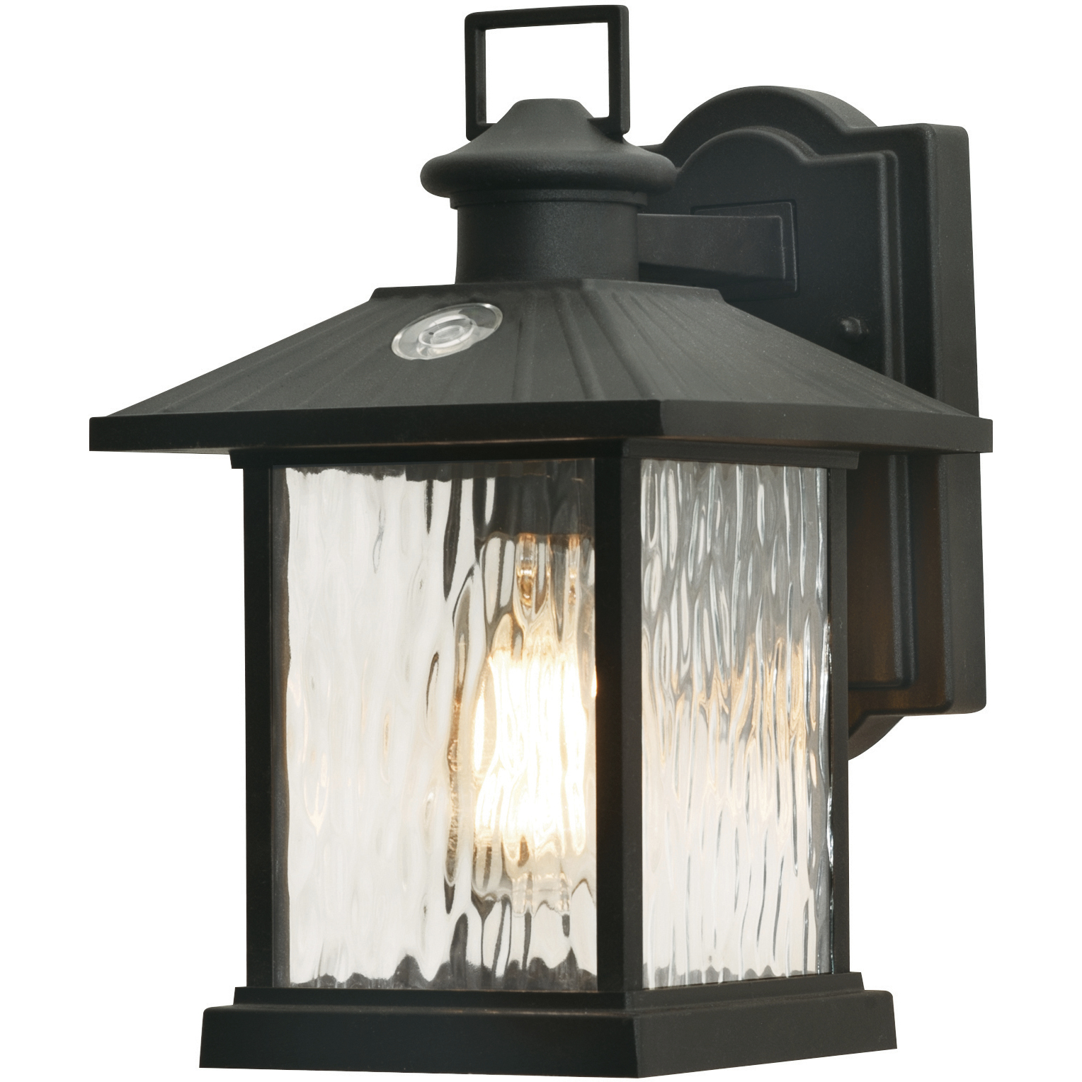 Lennon 1 Light 11.5 inch Black Outdoor Wall Sconce