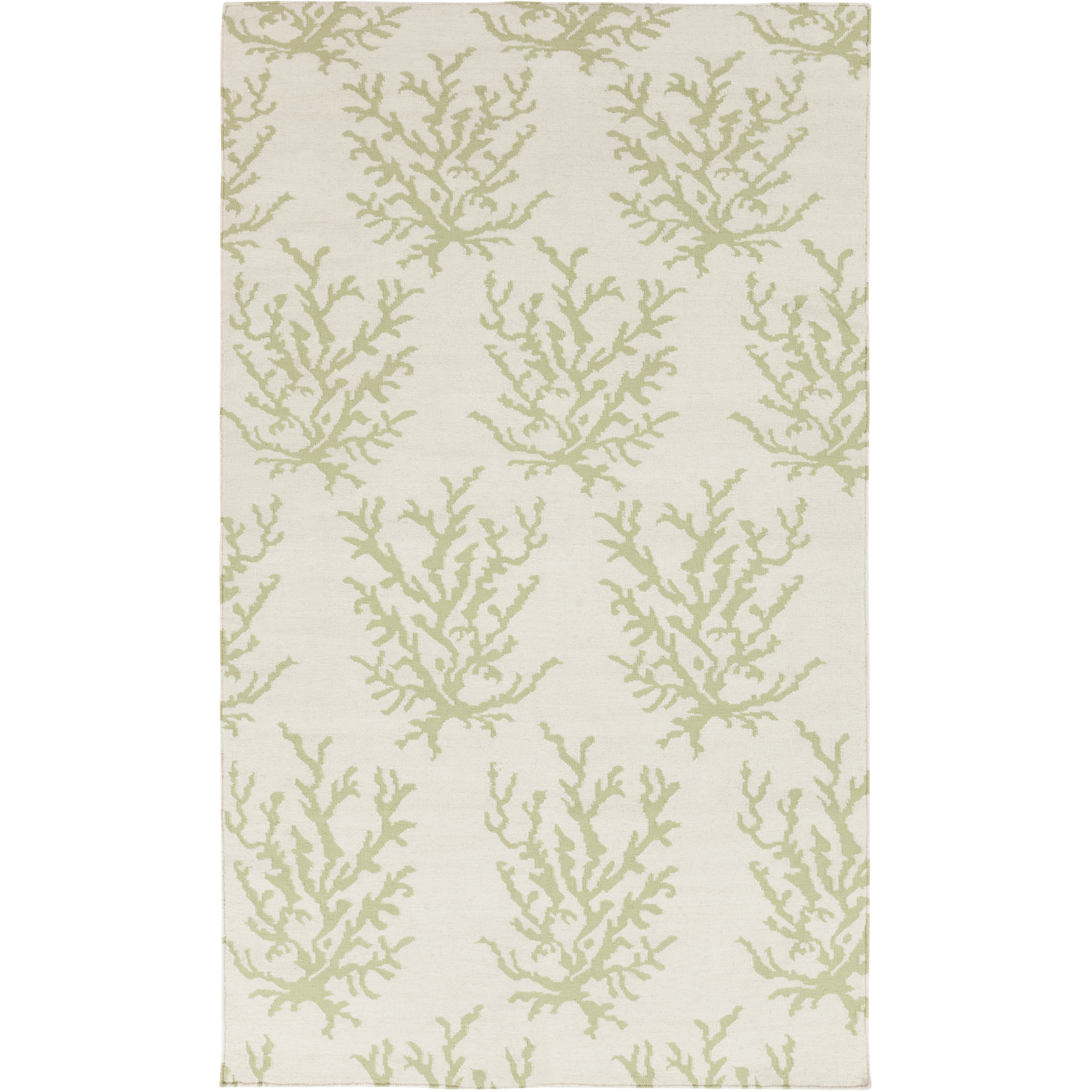 Boardwalk 156 X 108 inch Lime, Ivory Rug
