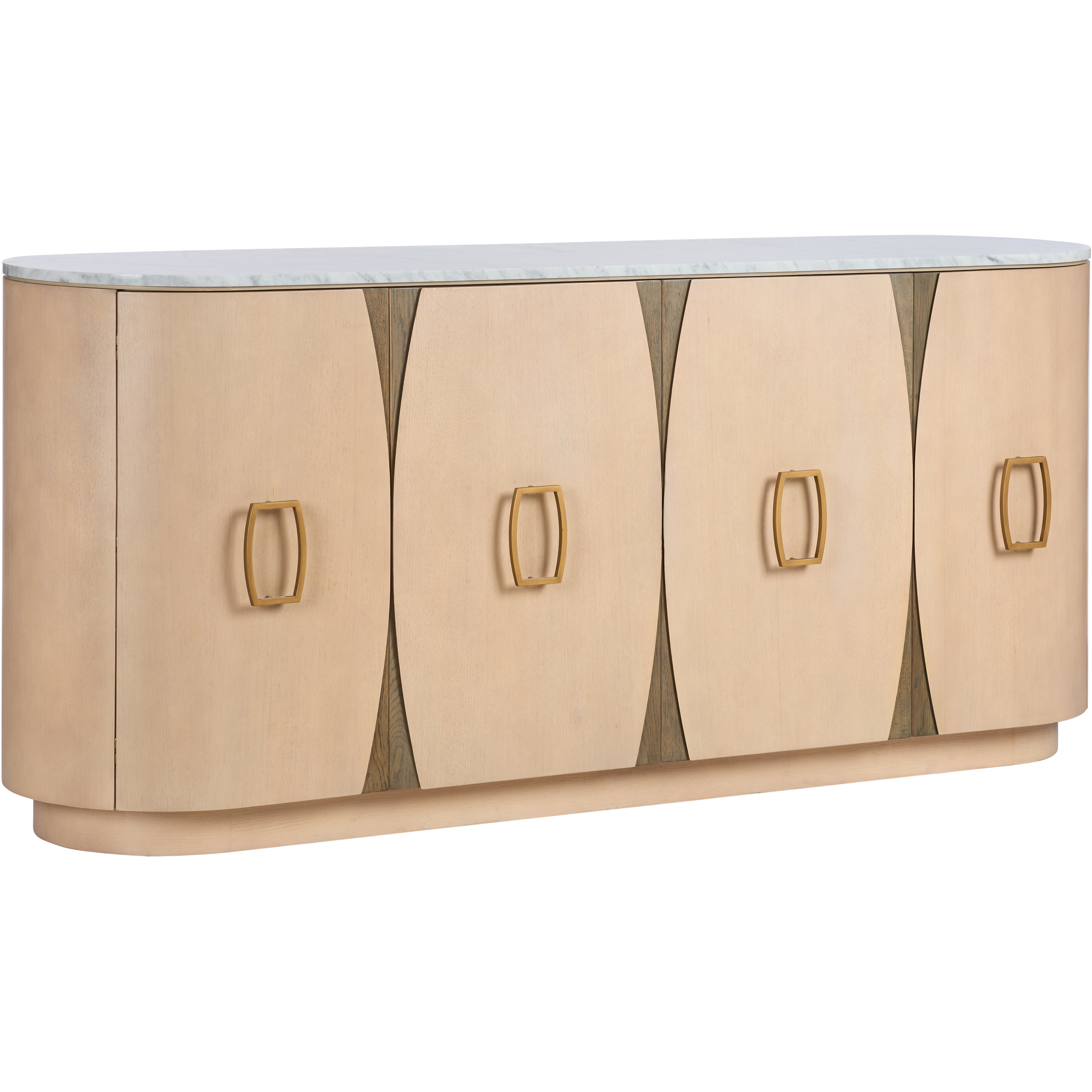 Langley 78 inch White/Cream Credenza