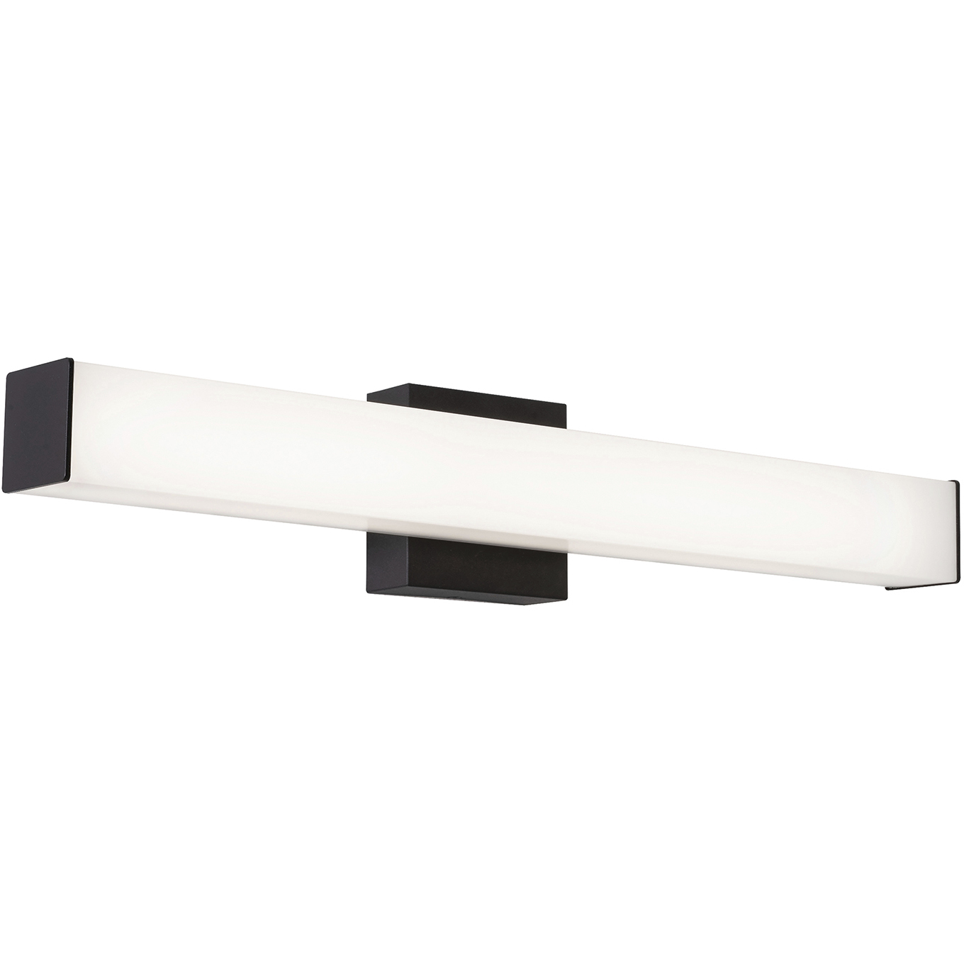 Tad LED 24.75 inch Black Bath/Vanity Light Wall Light in 24 in